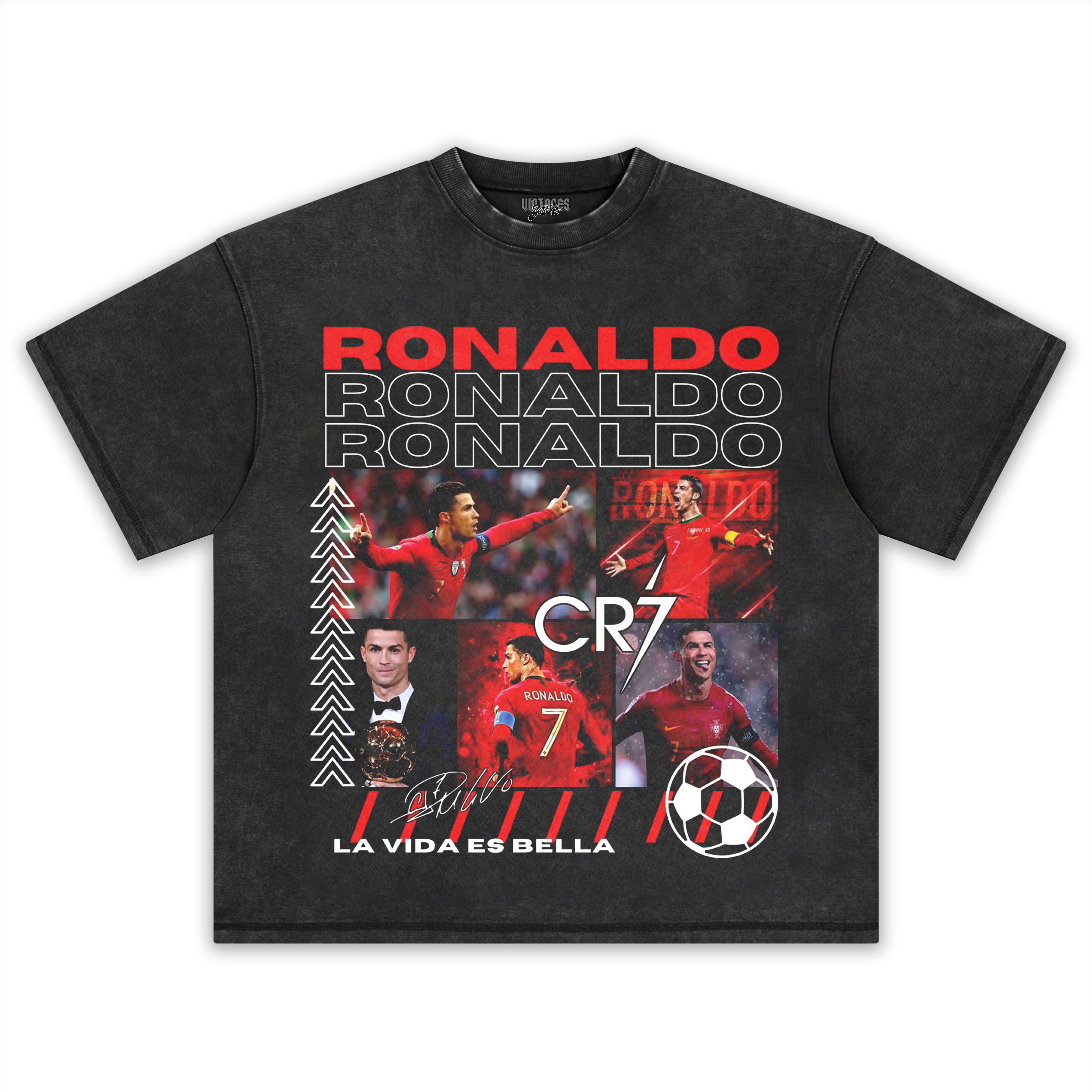 LEGEND CRISTIANO RONALDO TEE & LS & HOODIE