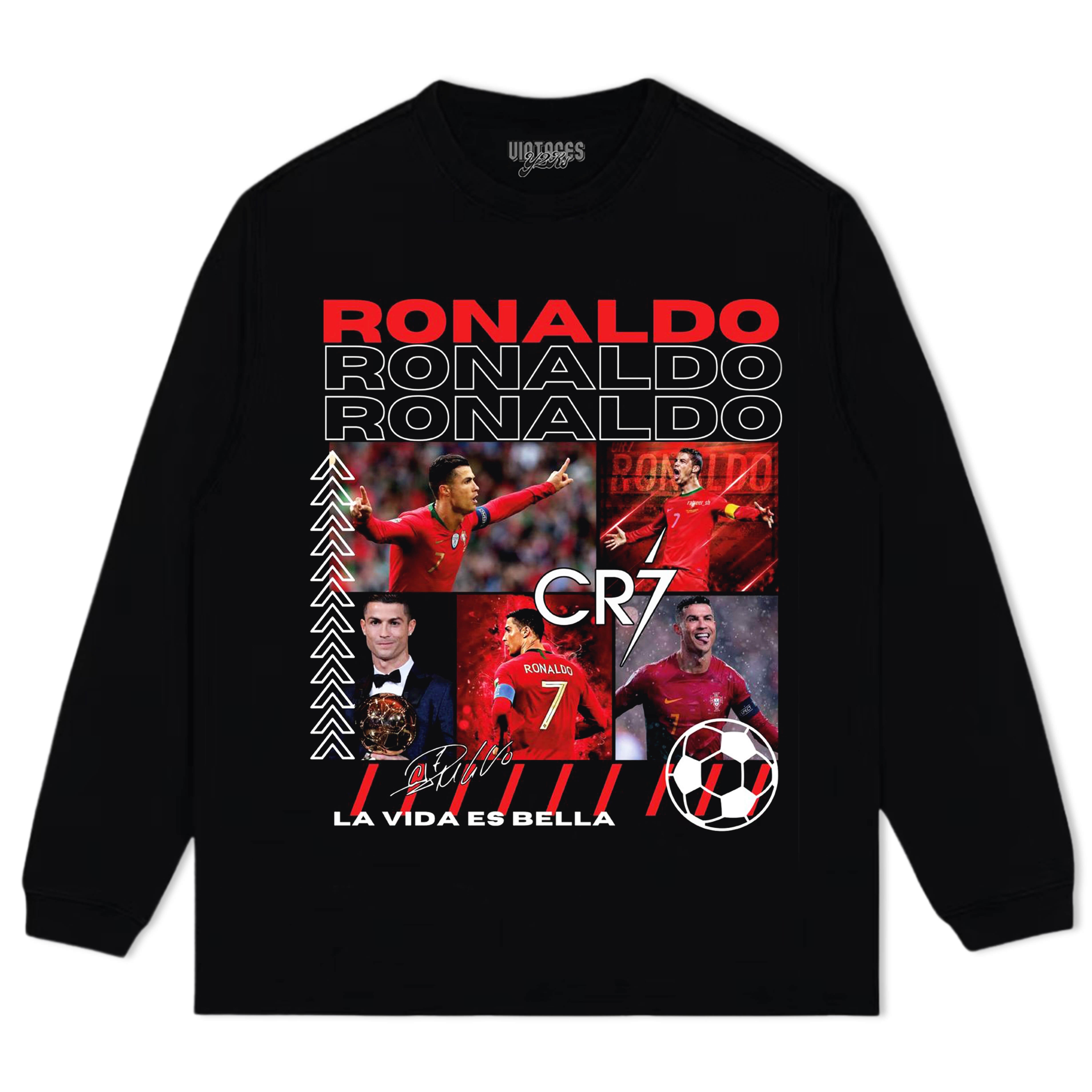 LEGEND CRISTIANO RONALDO TEE & LS & HOODIE