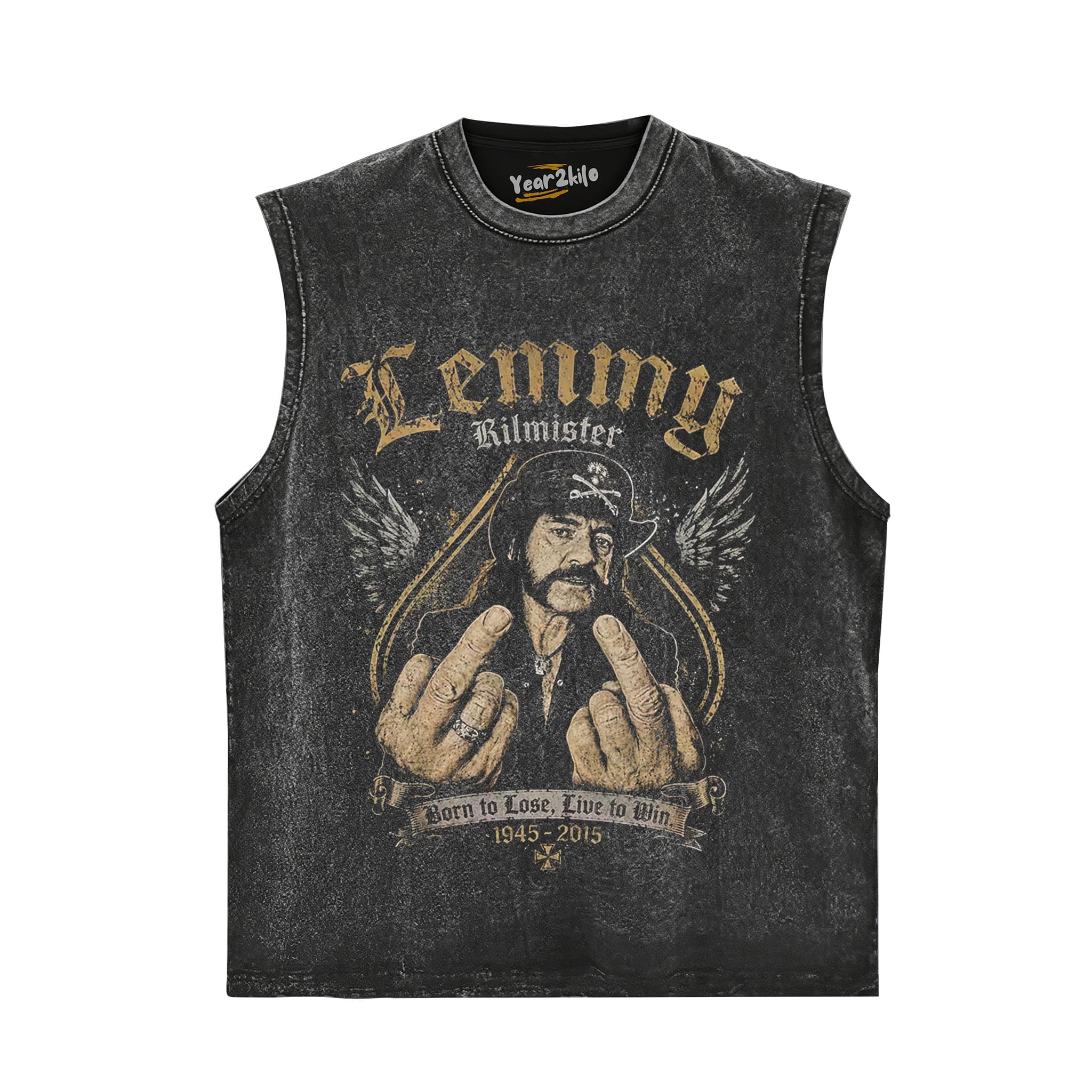 LEMMY KILMISTER VINTAGE V1 TANK TOP & TEE & LONG SLEEVE & LAYERED LS & HOODIE