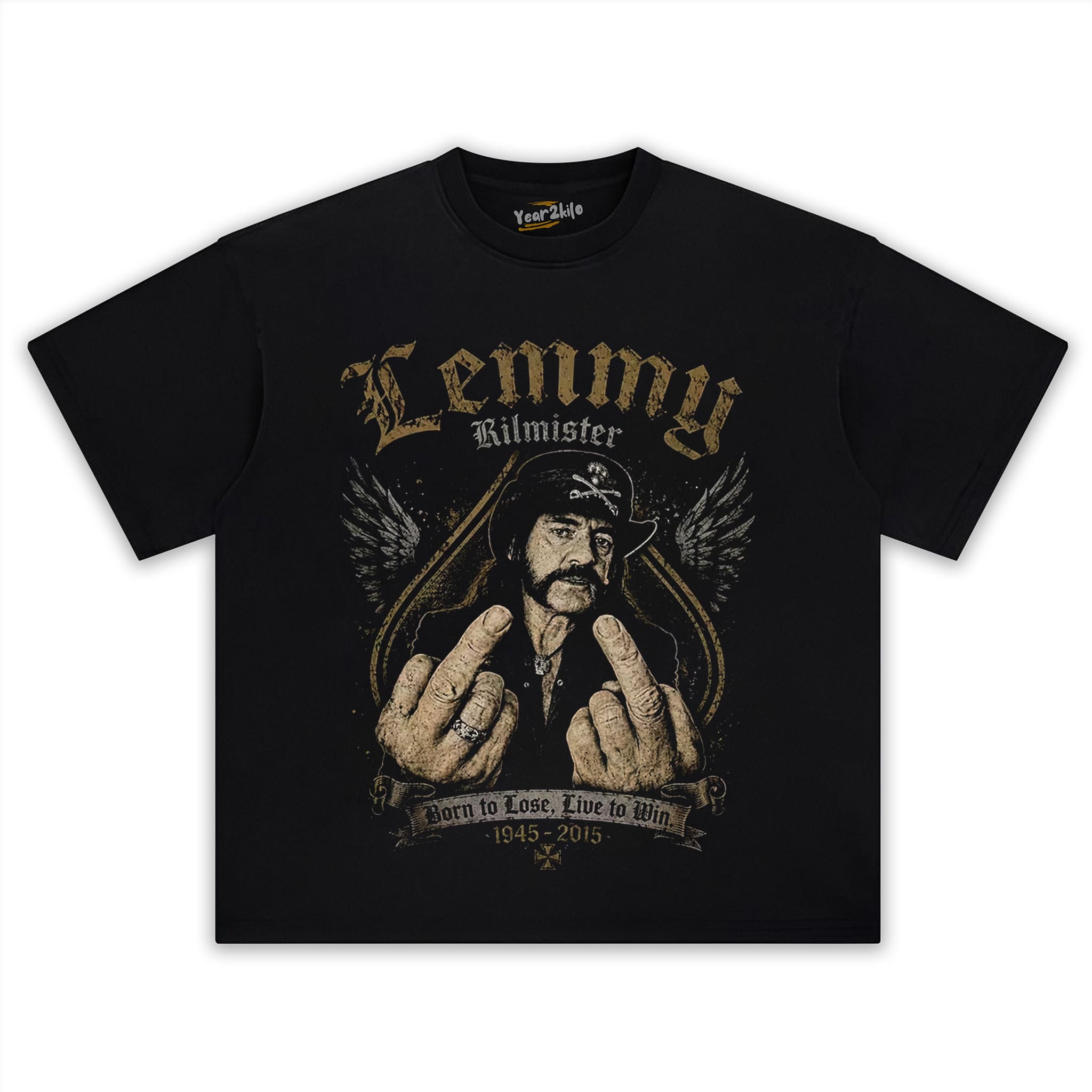 LEMMY KILMISTER VINTAGE V1 TANK TOP & TEE & LONG SLEEVE & LAYERED LS & HOODIE