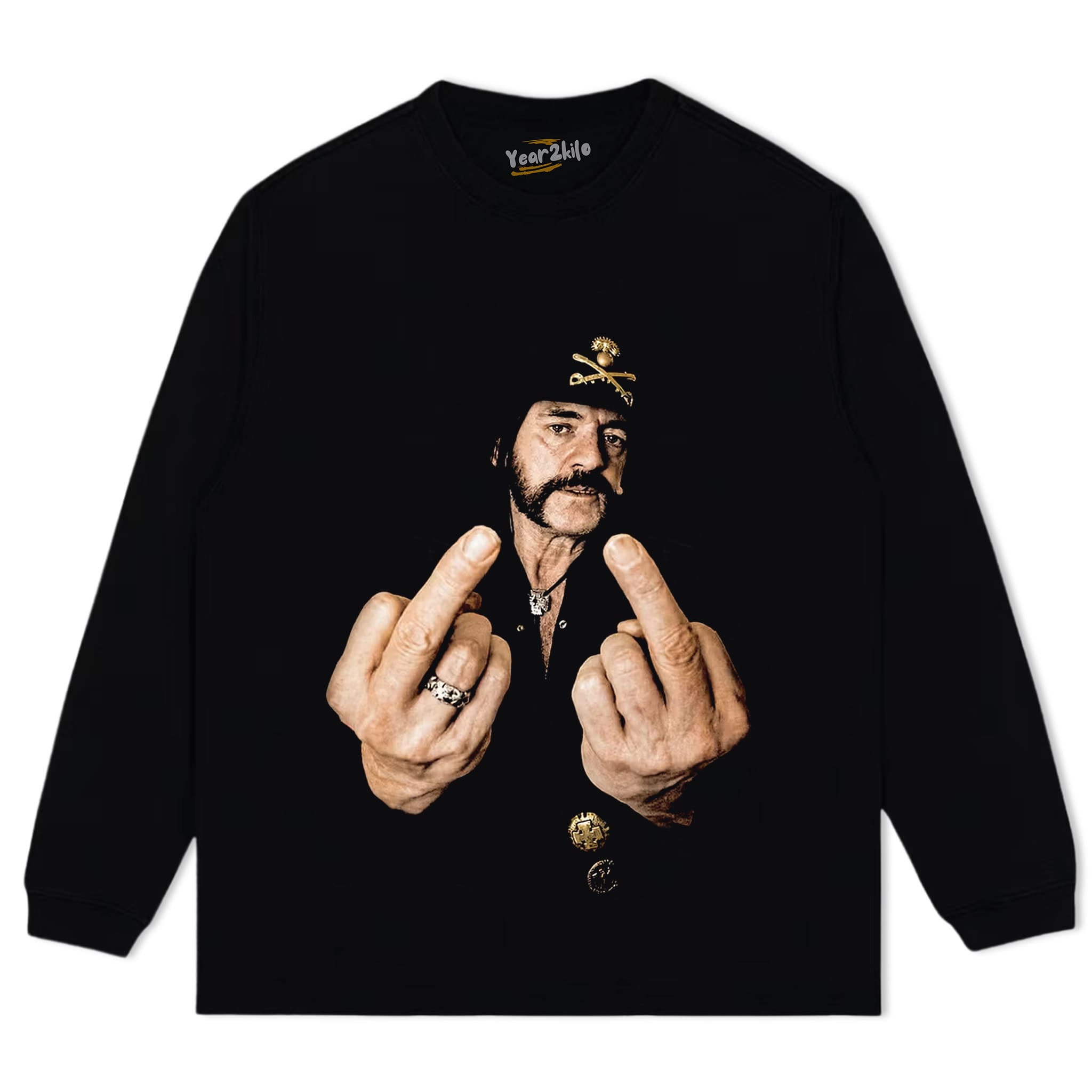 LEMMY KILMISTER VINTAGE V2 TANK TOP & TEE & LONG SLEEVE & LAYERED LS & HOODIE