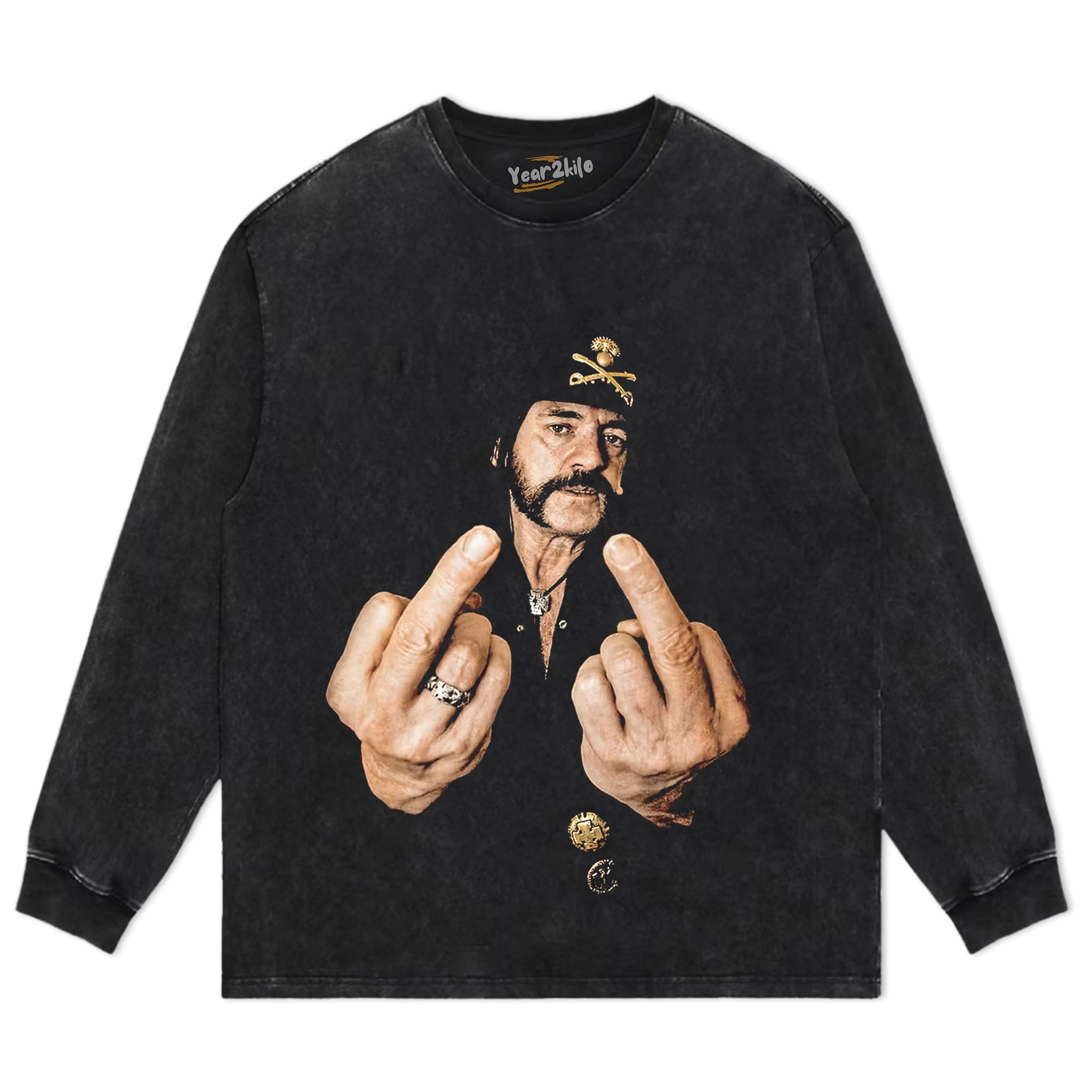LEMMY KILMISTER VINTAGE V2 TANK TOP & TEE & LONG SLEEVE & LAYERED LS & HOODIE
