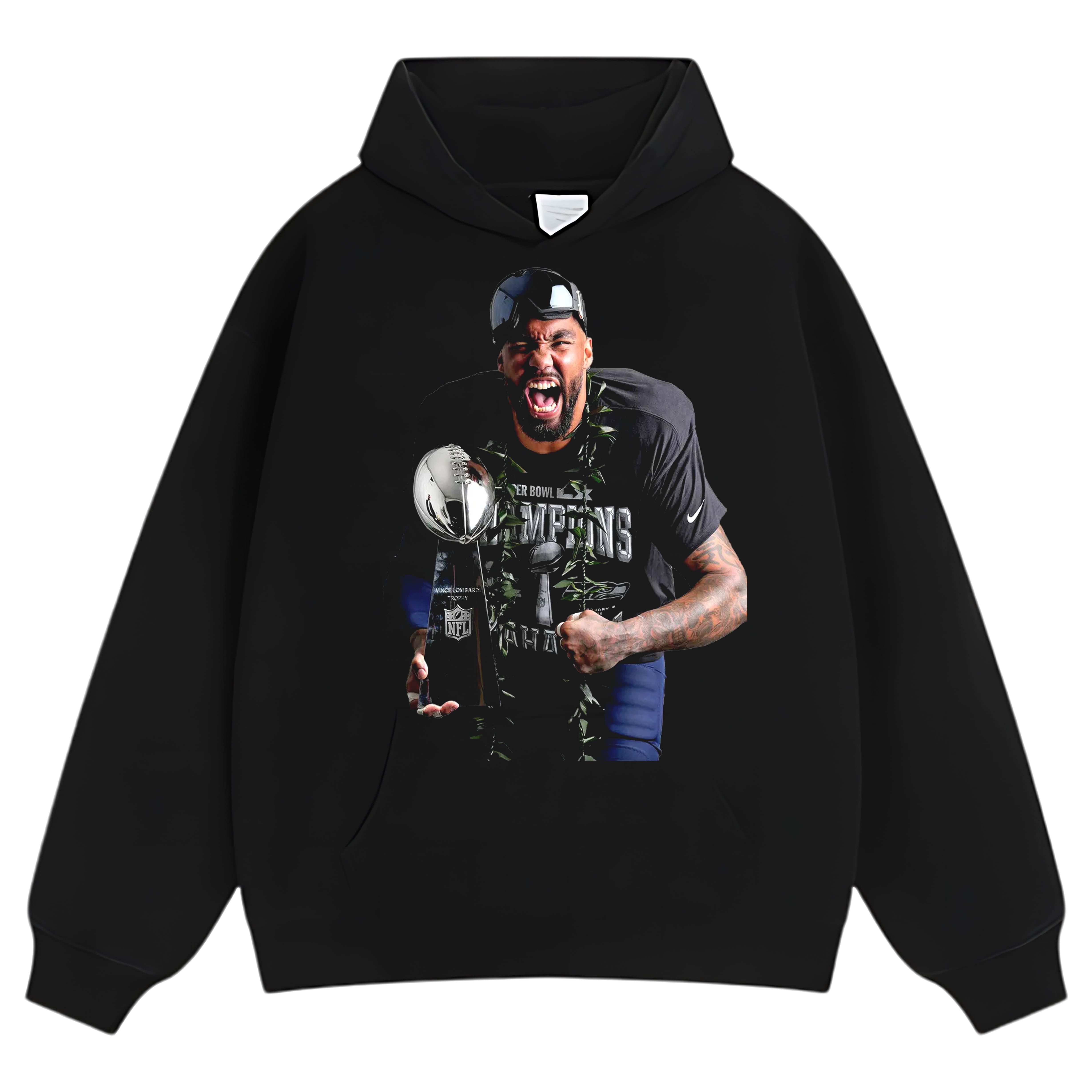 LEONARD WILLIAMS - SUPER BOWL LX CHAMPION TEE & LS & HOODIE