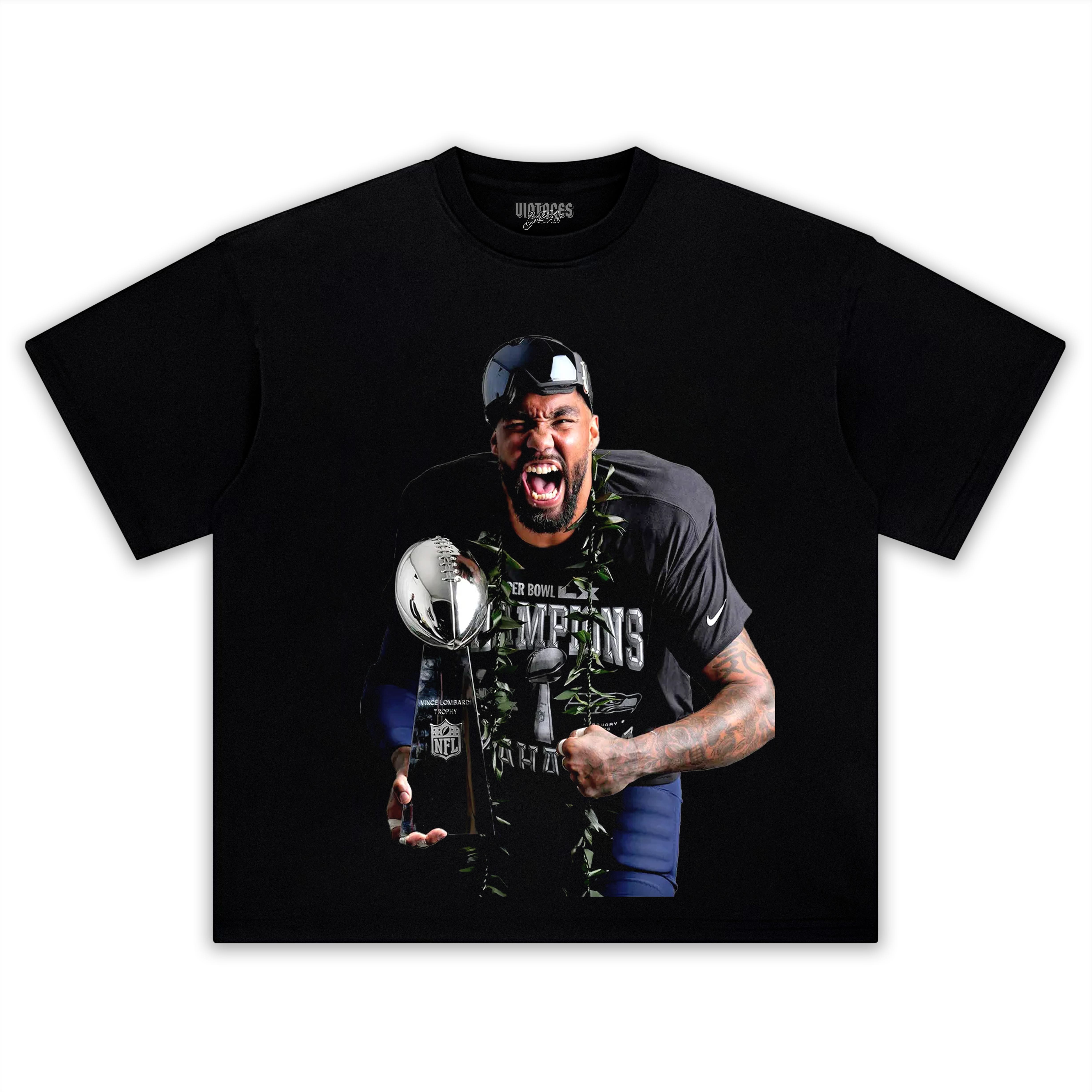 LEONARD WILLIAMS - SUPER BOWL LX CHAMPION TEE & LS & HOODIE