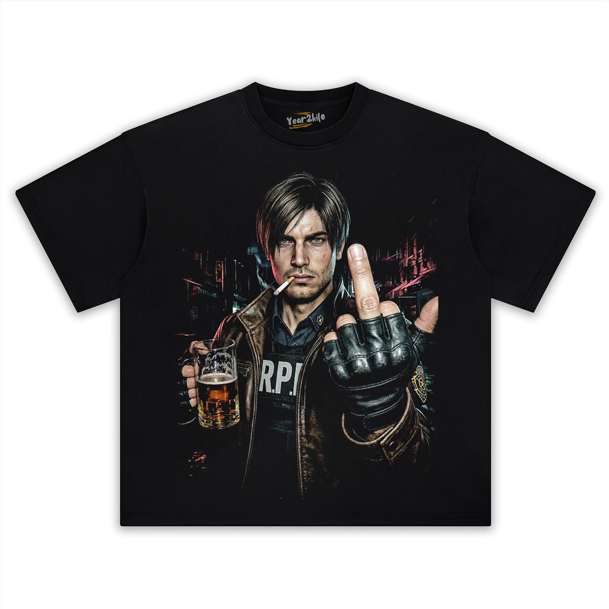 LEON S. KENNEDY TANK TOP & TEE & LONG SLEEVE & LAYERED LS & HOODIE