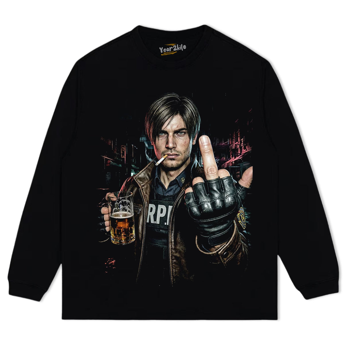 LEON S. KENNEDY TANK TOP & TEE & LONG SLEEVE & LAYERED LS & HOODIE