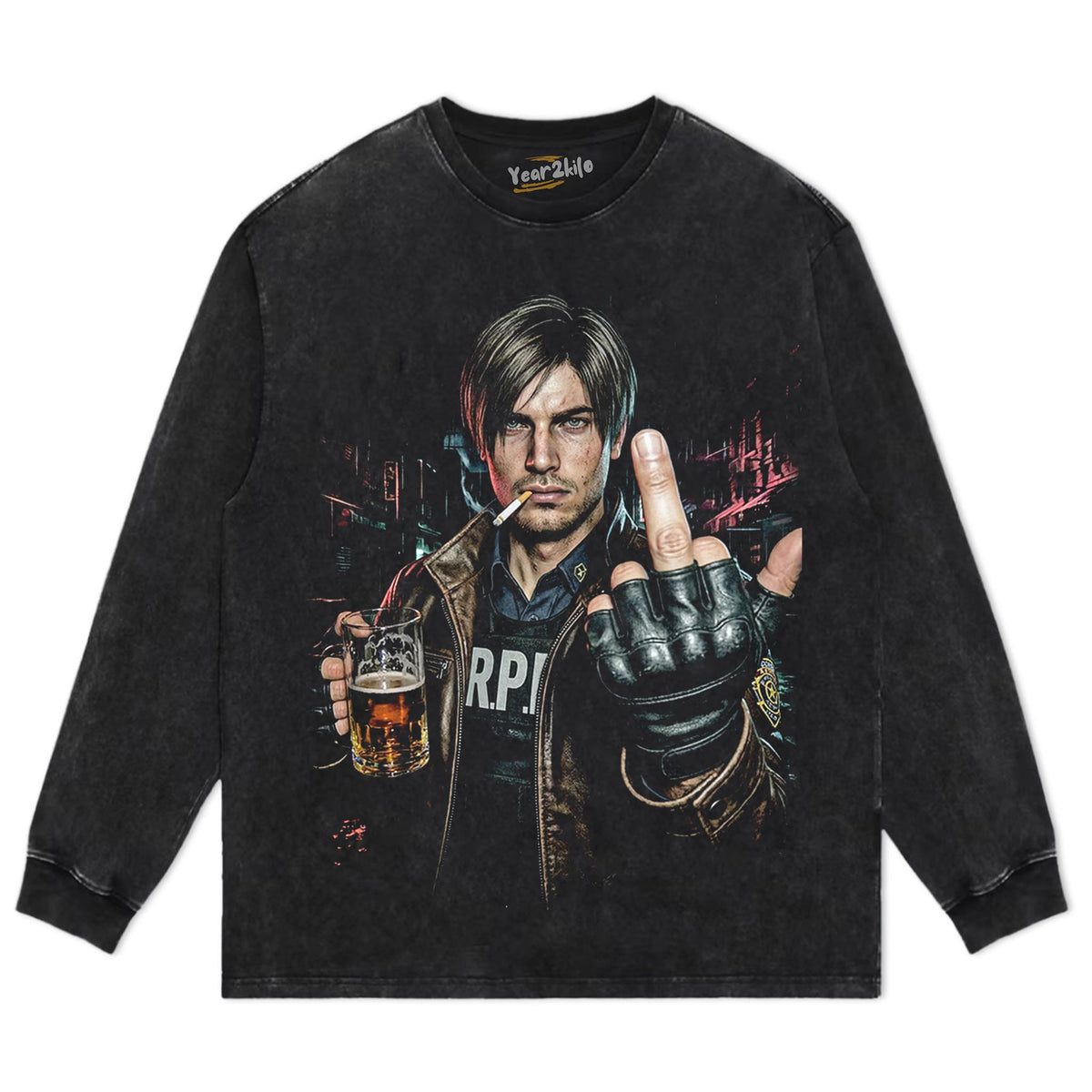 LEON S. KENNEDY TANK TOP & TEE & LONG SLEEVE & LAYERED LS & HOODIE