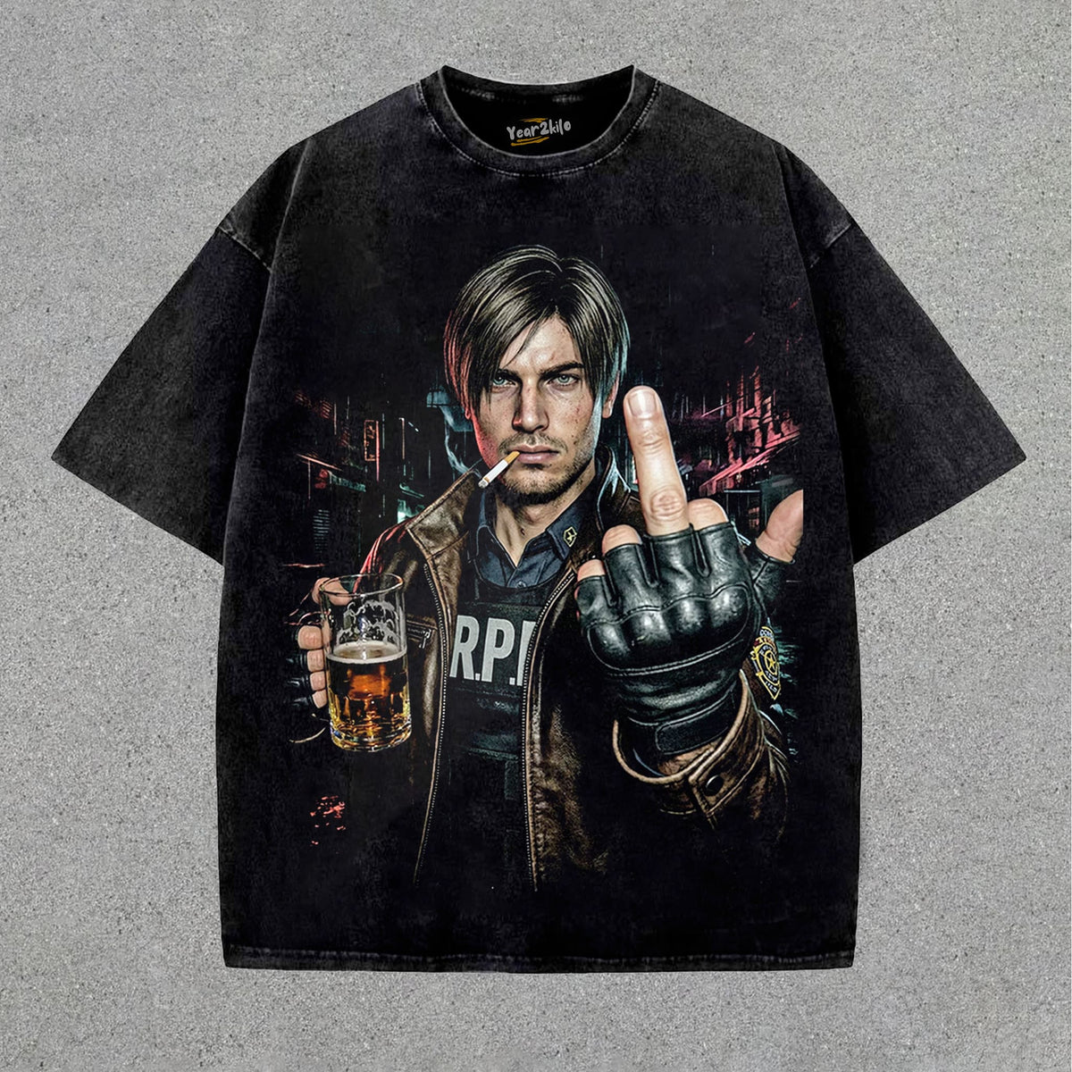 LEON S. KENNEDY TANK TOP & TEE & LONG SLEEVE & LAYERED LS & HOODIE