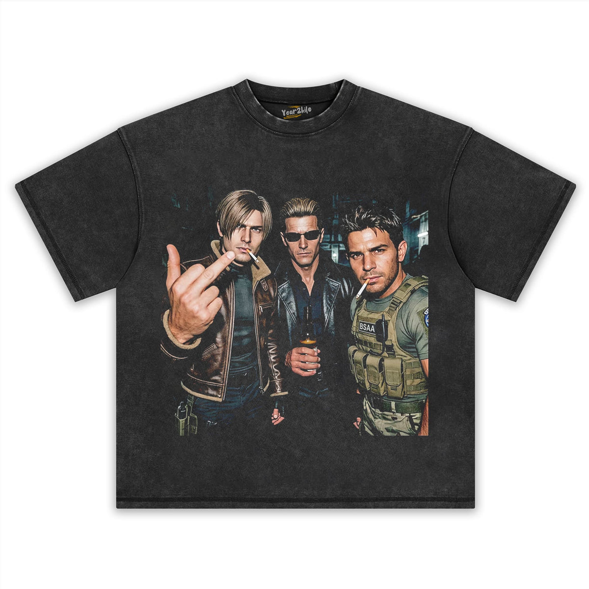 LEON & CHRIS & WESKER TANK TOP & TEE & LONG SLEEVE & LAYERED LS & HOODIE