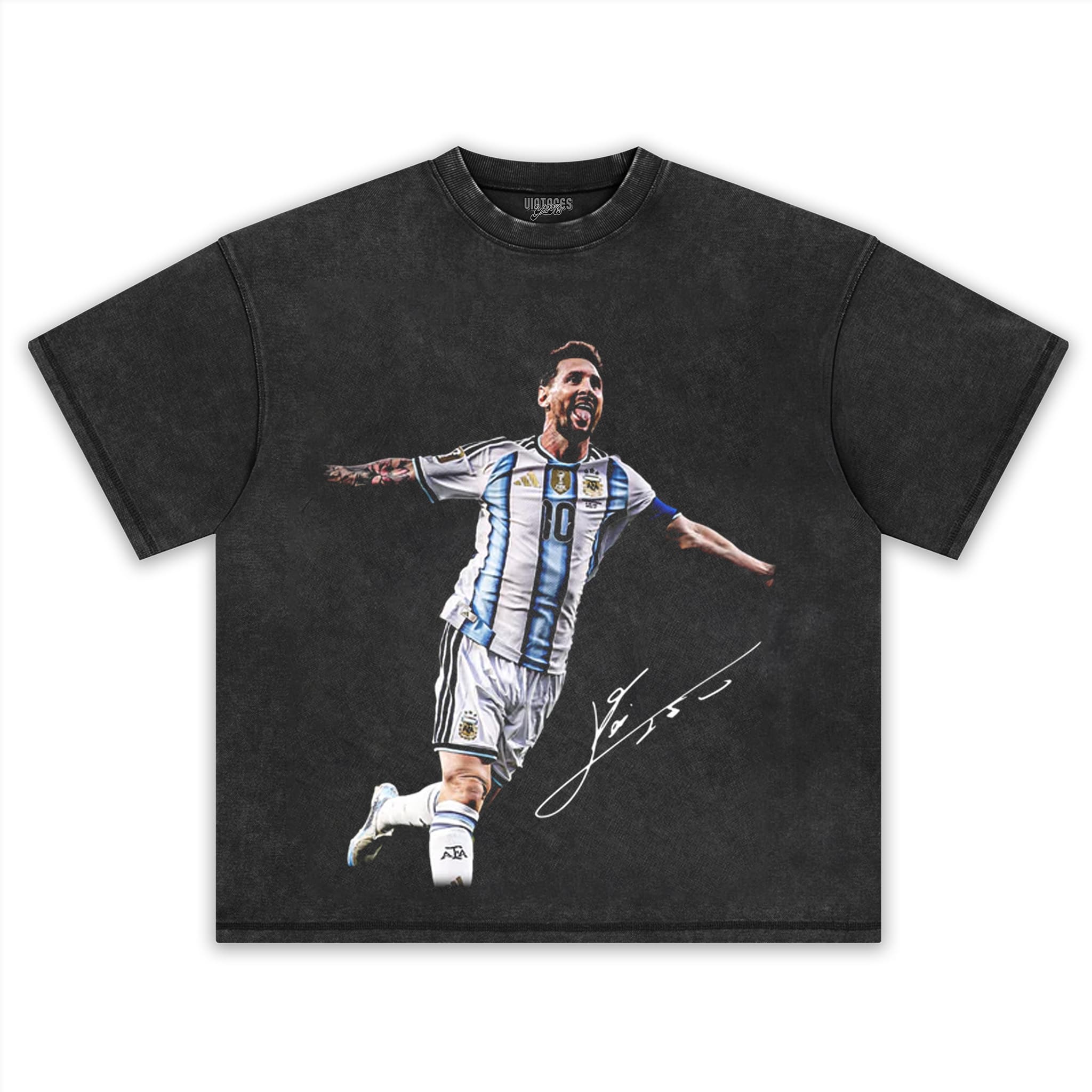 LEO MESSI - HAT TRICK TANK TOP & TEE & LONG SLEEVE & LAYERED LS & HOODIE