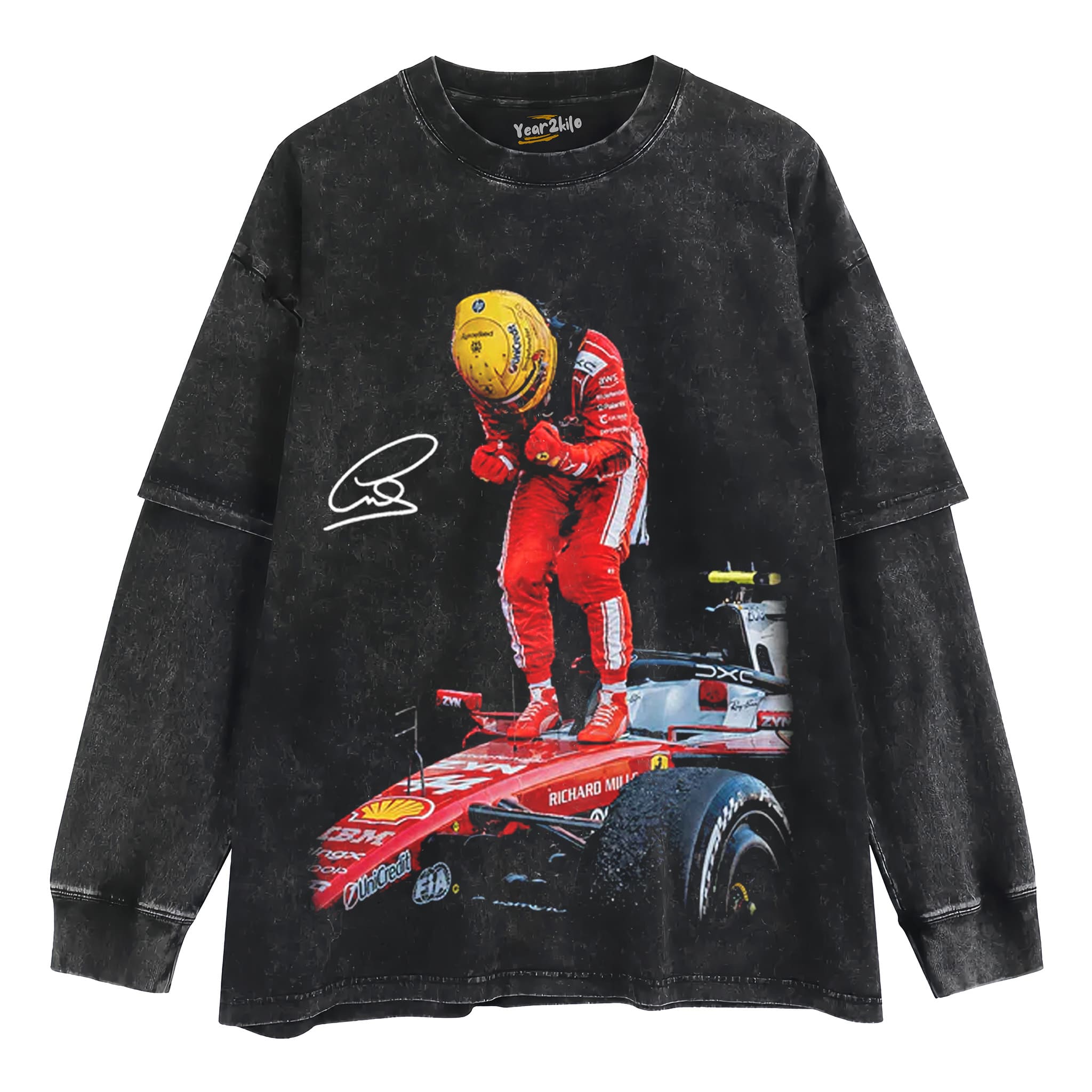 LEWIS HAMILTON - BACK ON TOP TANK TOP & TEE & LONG SLEEVE & LAYERED LS & HOODIE