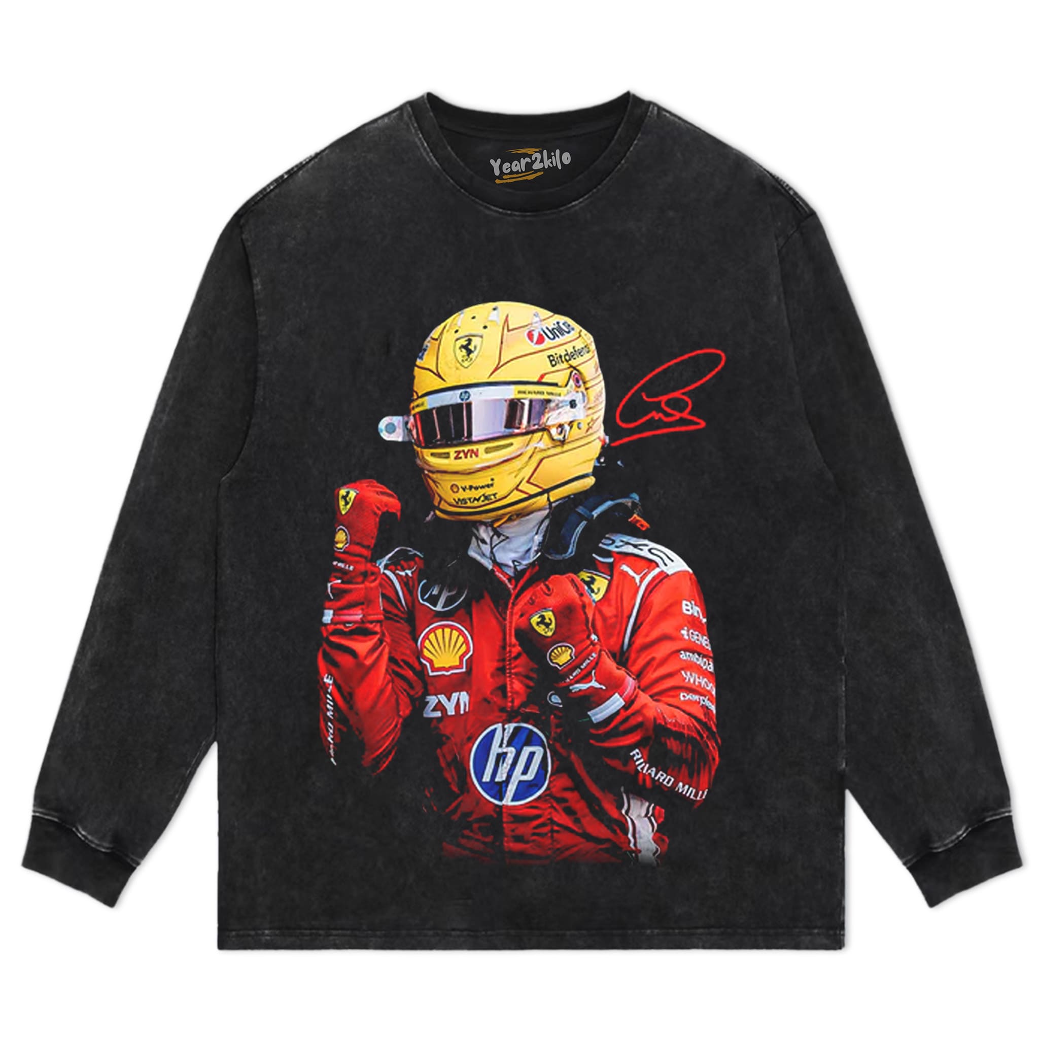 LEWIS HAMILTON - REMEMBER WHO YOU ARE V2 TANK TOP & TEE & LONG SLEEVE & LAYERED LS & HOODIE