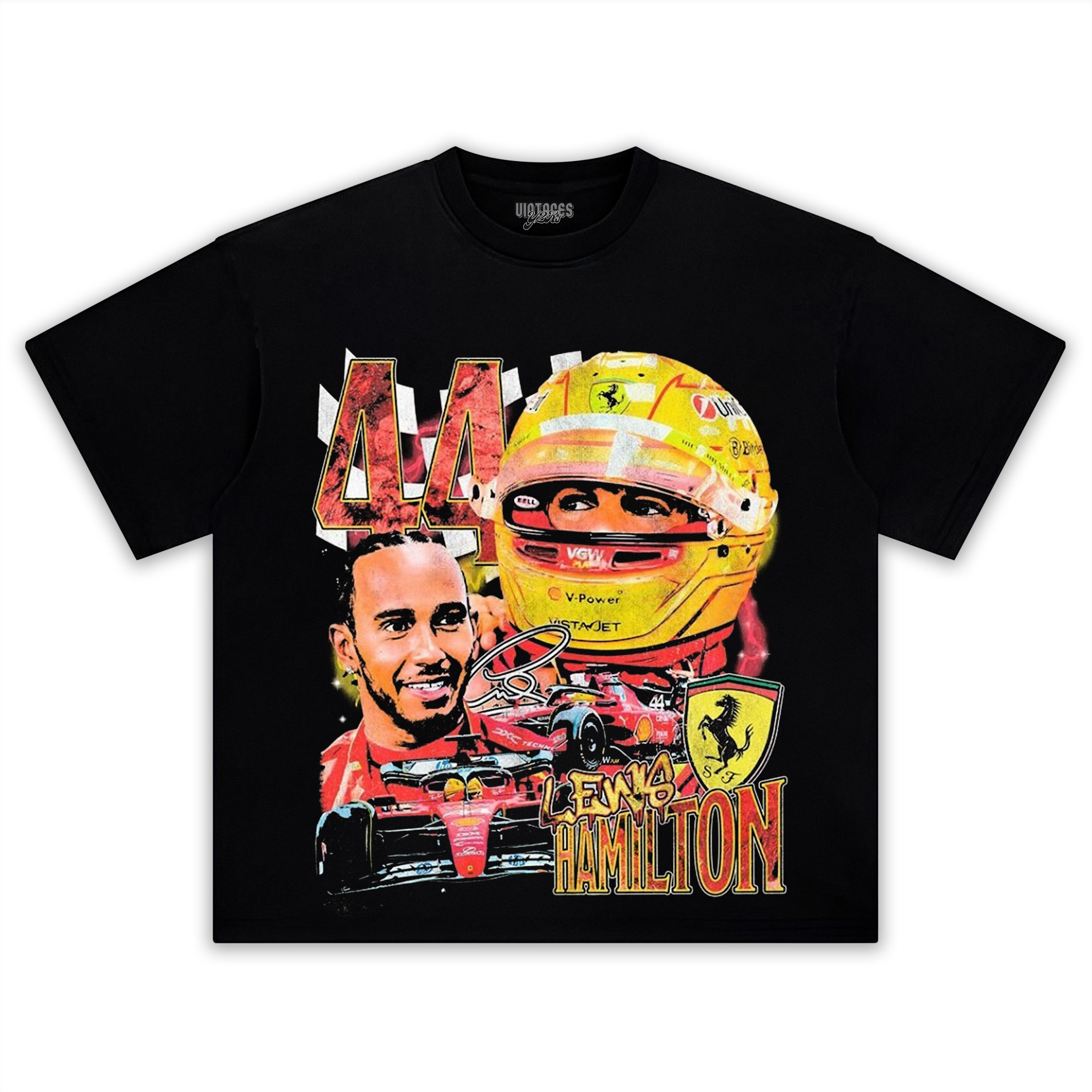 LEWIS HAMILTON VINTAGE-STYLE TEE & LS & HOODIE