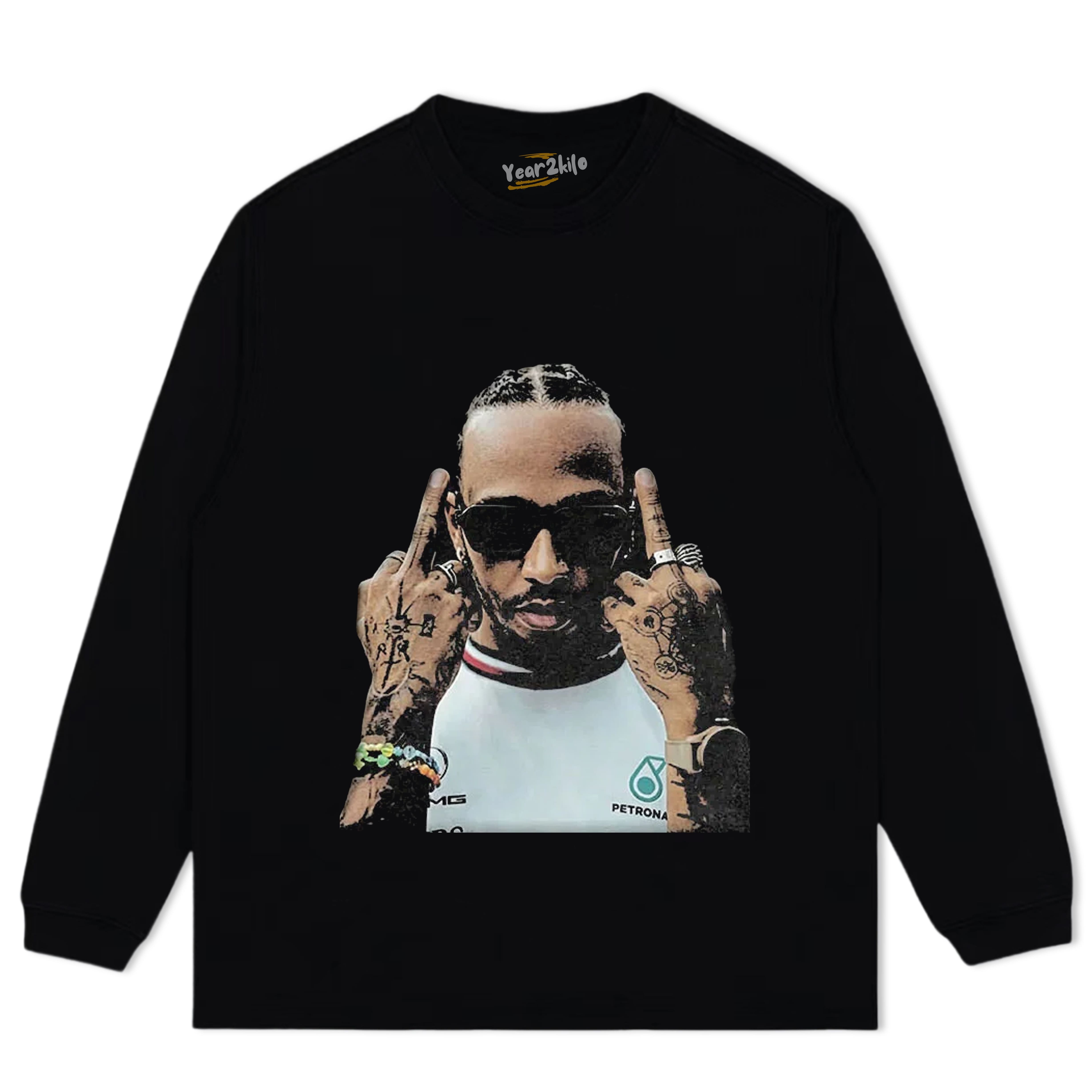 LEWIS HAMILTON F1 TANK TOP & TEE & LONG SLEEVE & LAYERED LS & HOODIE