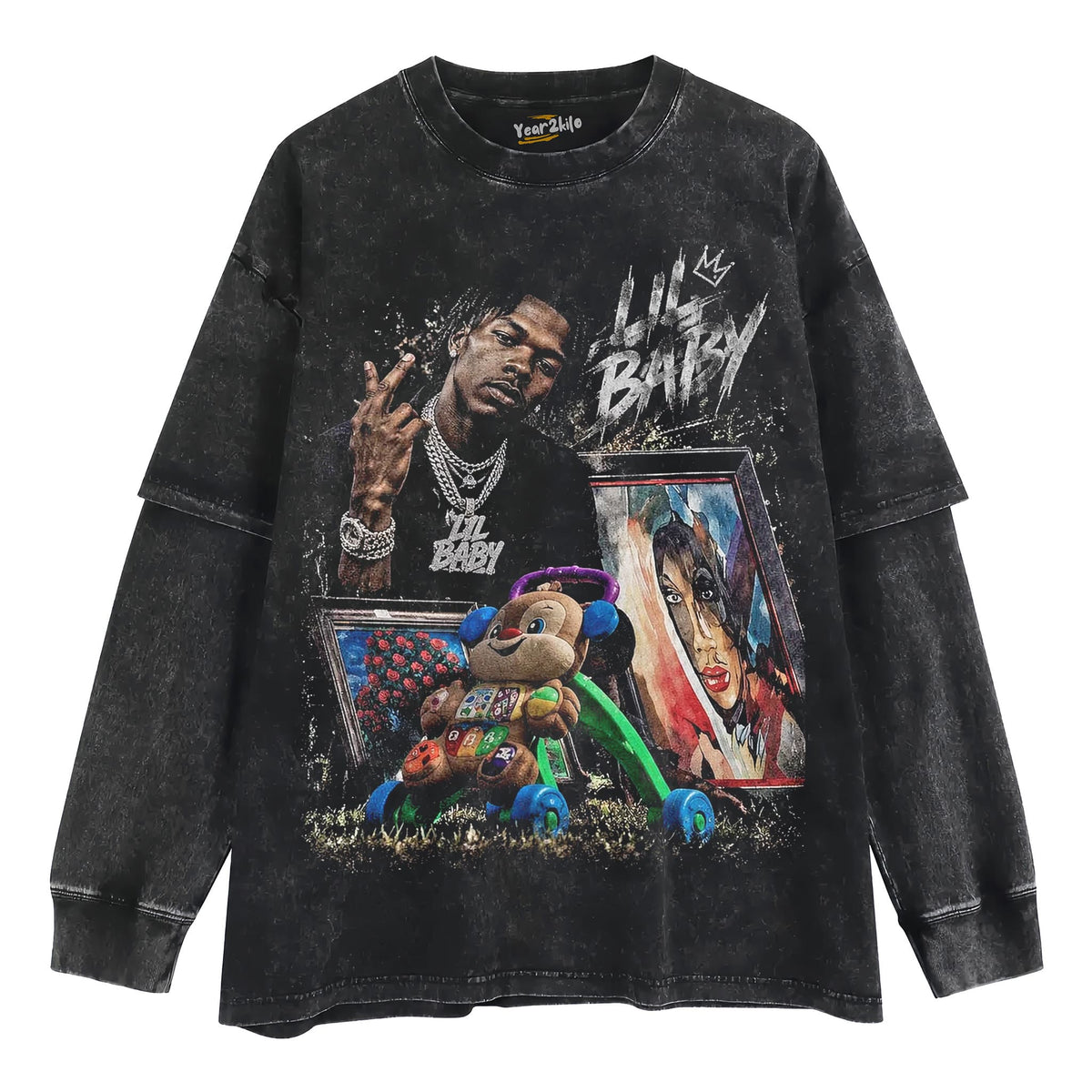 LIL BABY V2 TANK TOP & TEE & LONG SLEEVE & LAYERED LS & HOODIE