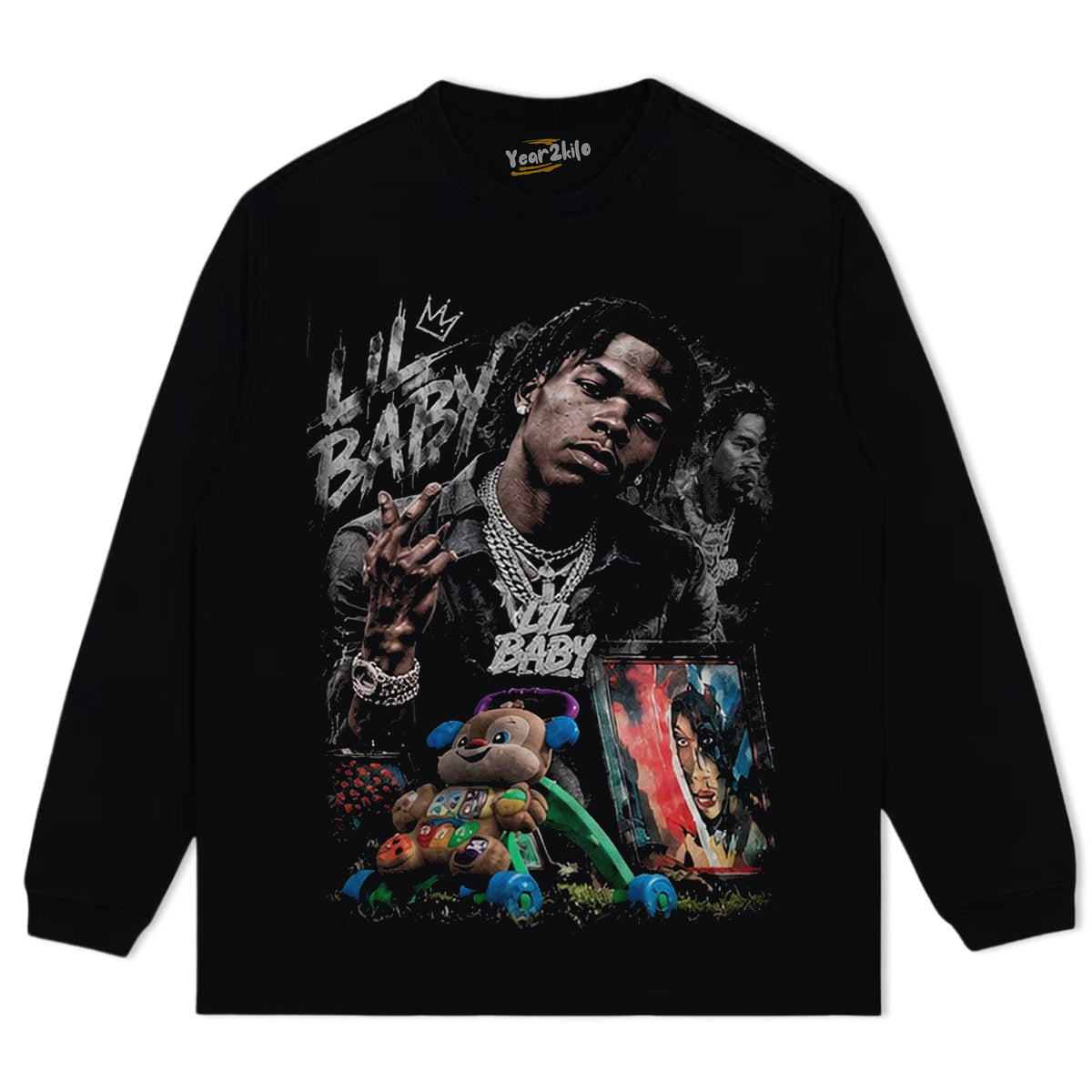 LIL BABY V4 TANK TOP & TEE & LONG SLEEVE & LAYERED LS & HOODIE