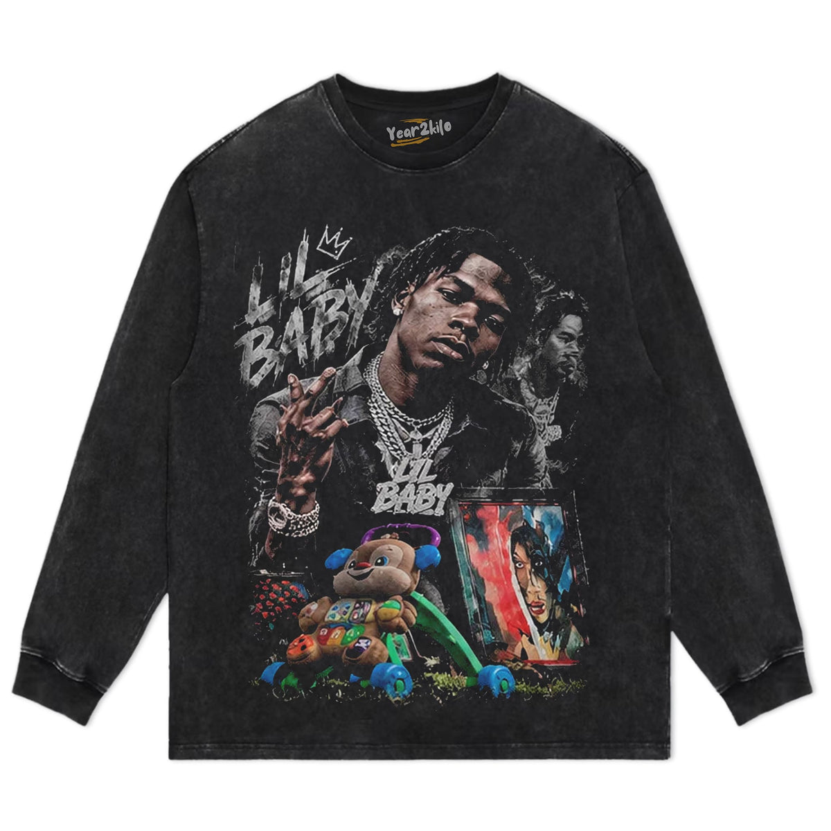 LIL BABY V4 TANK TOP & TEE & LONG SLEEVE & LAYERED LS & HOODIE