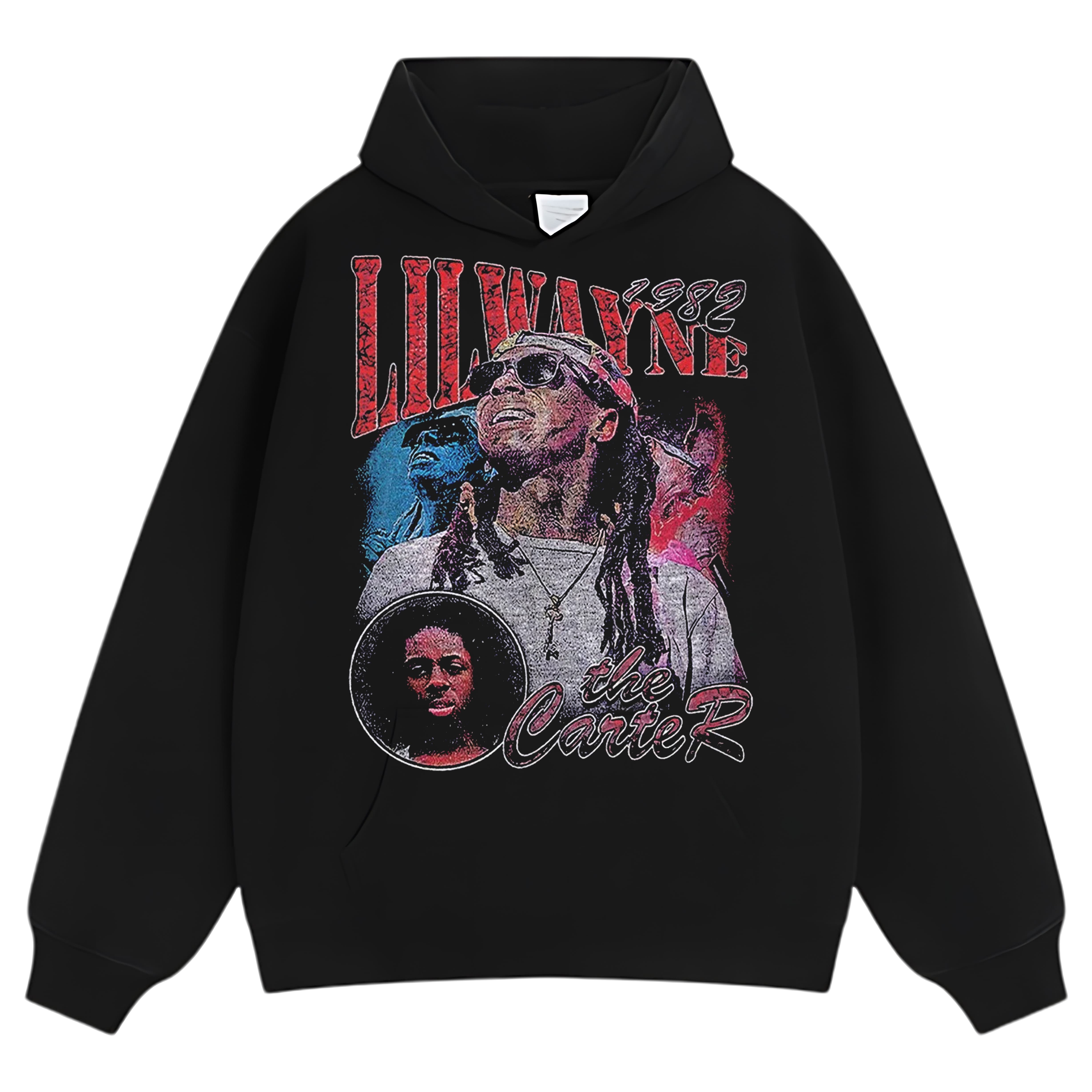 LIL WAYNE - VINTAGE INSPIRED 90'S RAP TEE & LS & HOODIE