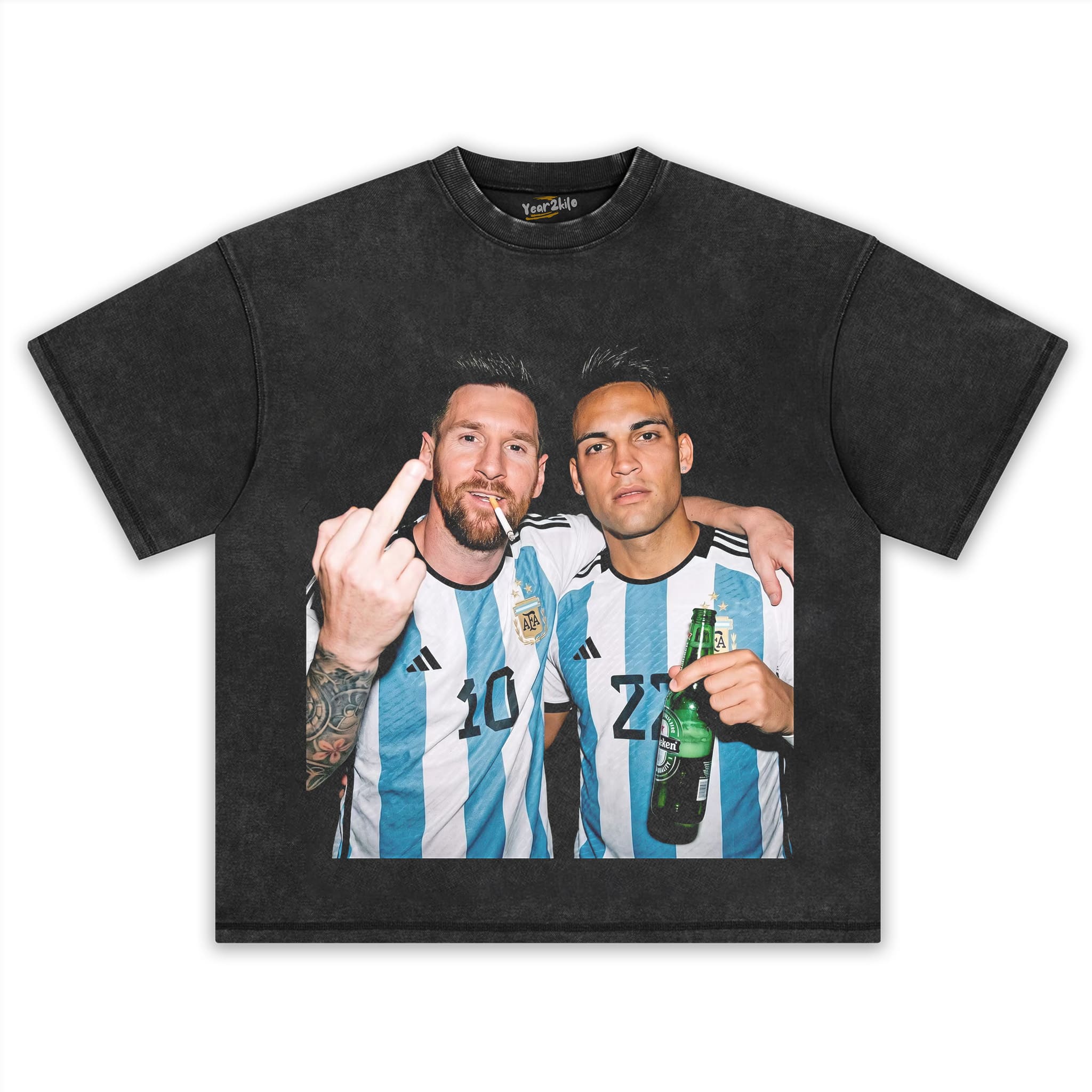 LIONEL MESSI & LAUTARO MARTÍNEZ TANK TOP & TEE & LONG SLEEVE & LAYERED LS & HOODIE