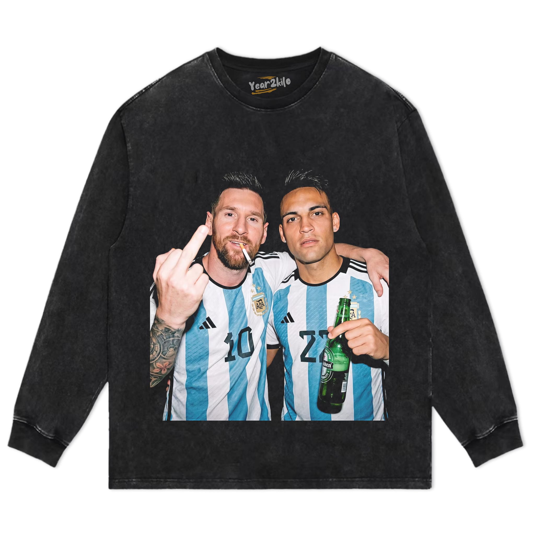 LIONEL MESSI & LAUTARO MARTÍNEZ TANK TOP & TEE & LONG SLEEVE & LAYERED LS & HOODIE