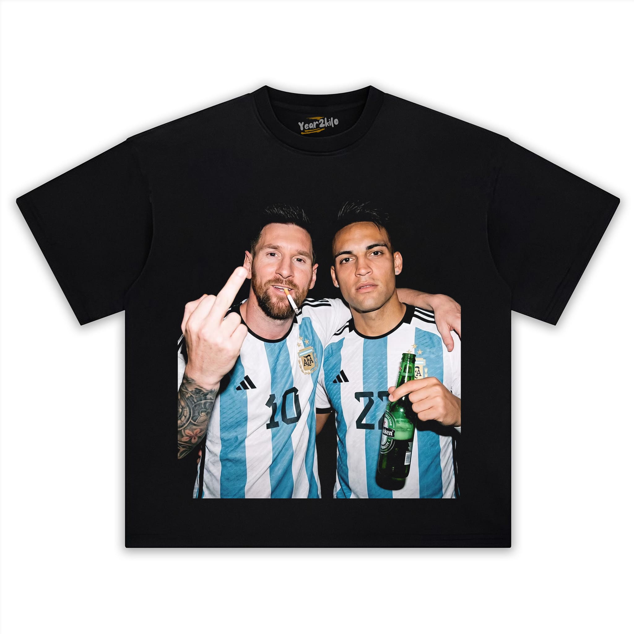LIONEL MESSI & LAUTARO MARTÍNEZ TANK TOP & TEE & LONG SLEEVE & LAYERED LS & HOODIE