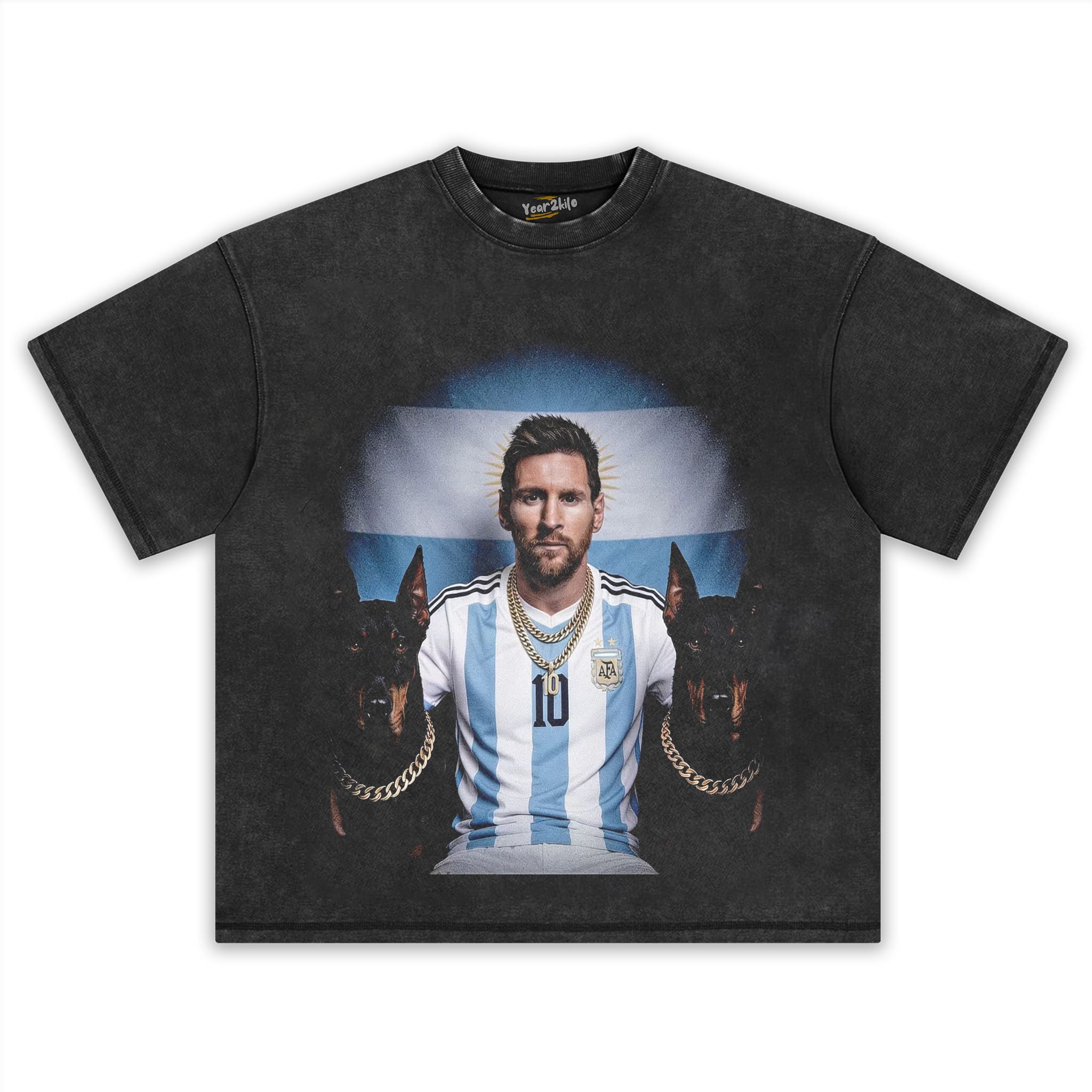 LIONEL MESS & DOBERMAN PINSCHER TANK TOP & TEE & LONG SLEEVE & LAYERED LS & HOODIE