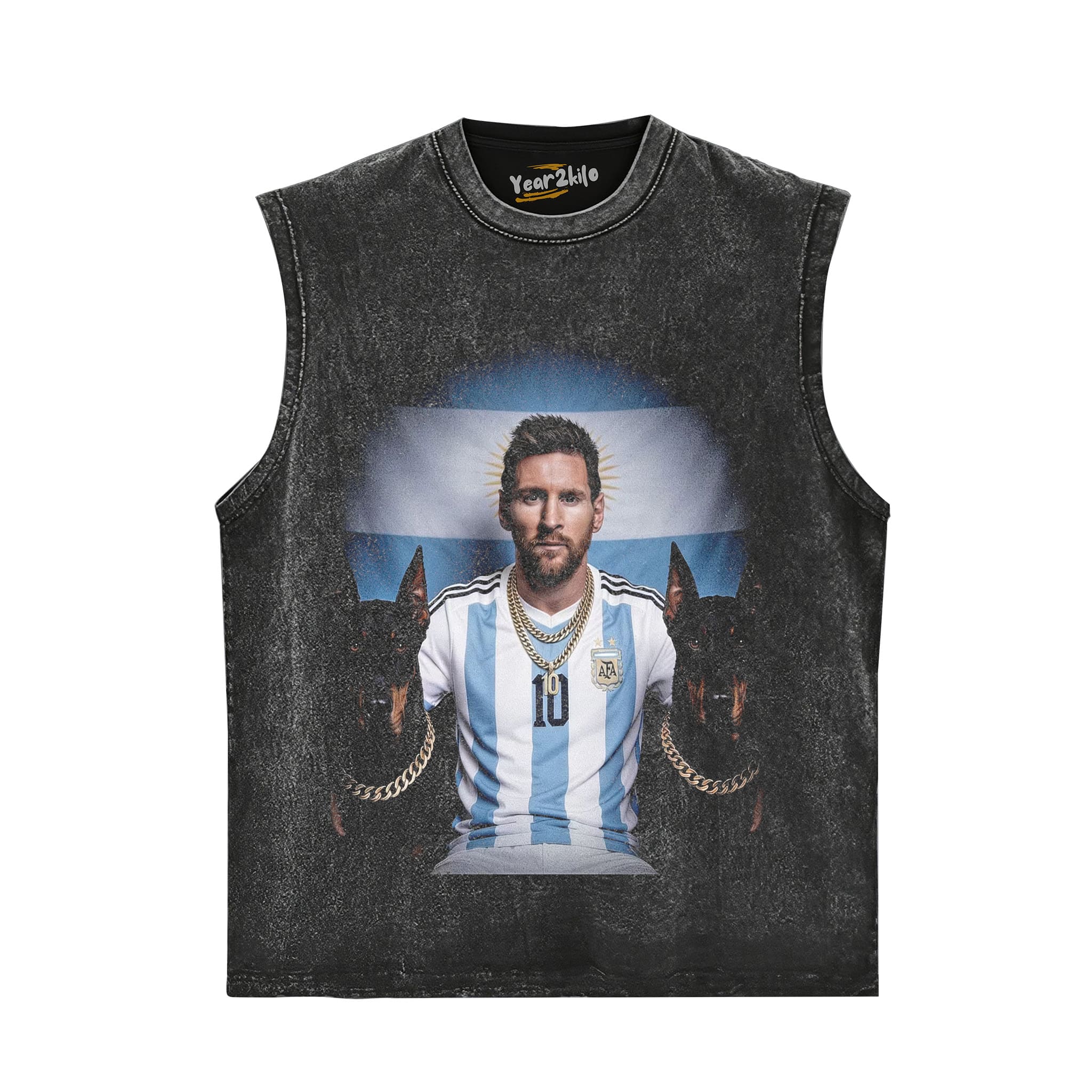 LIONEL MESS & DOBERMAN PINSCHER TANK TOP & TEE & LONG SLEEVE & LAYERED LS & HOODIE
