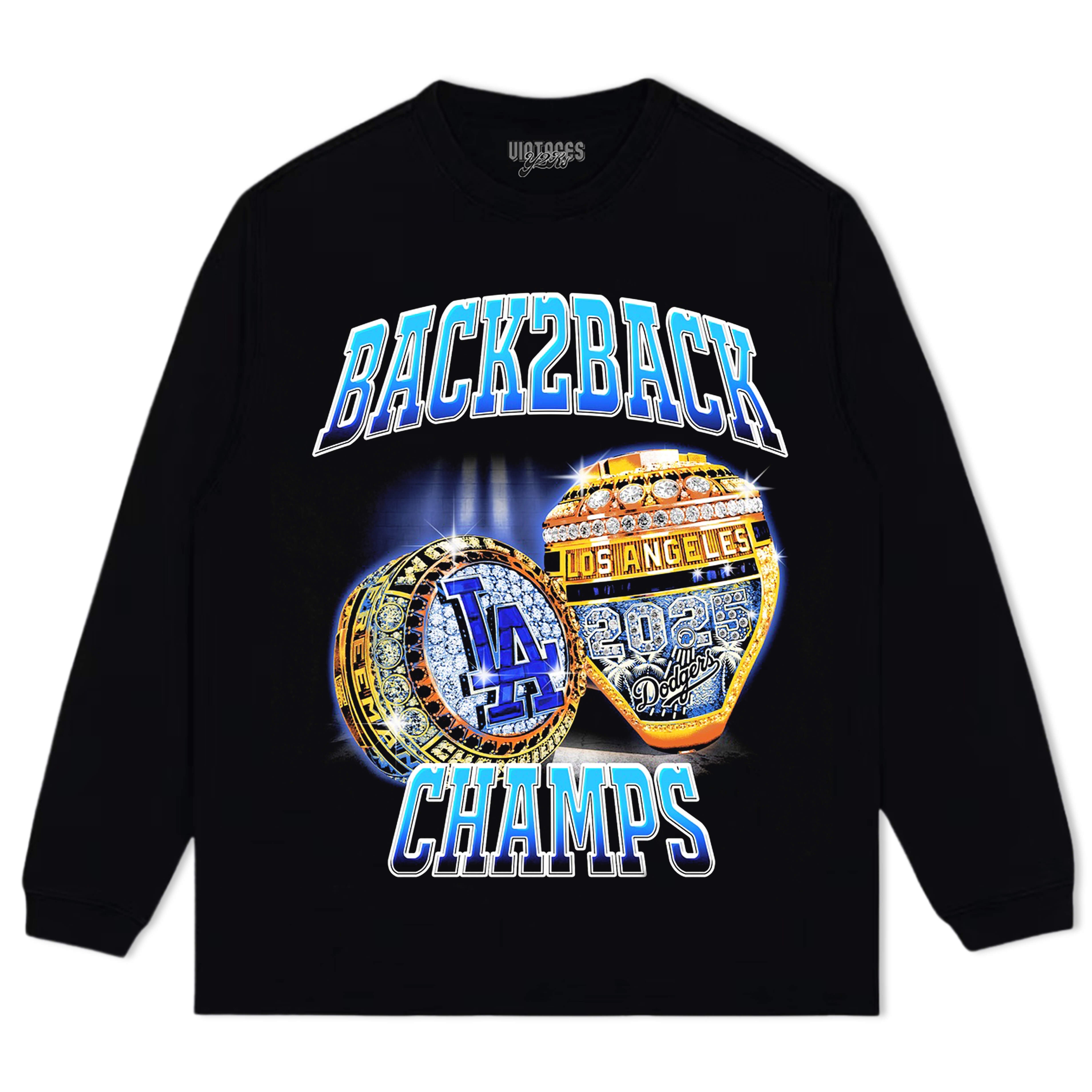 LOS ANGELES DODGERS & BACK2BACK TEE & LS & HOODIE