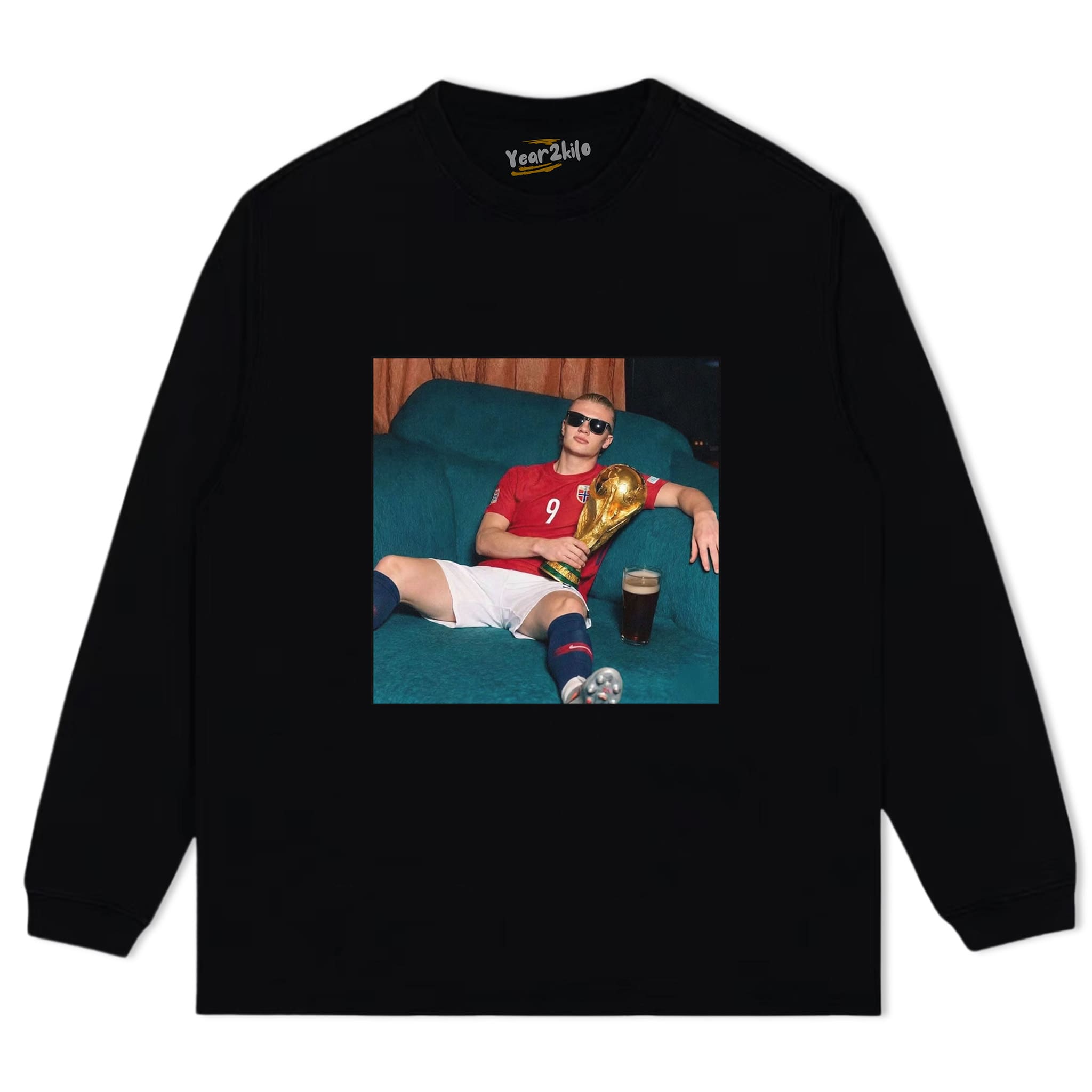 LOUNGING HAALAND NORWAY FUNNY VINTAGE TANK TOP & TEE & LONG SLEEVE & LAYERED LS & HOODIE
