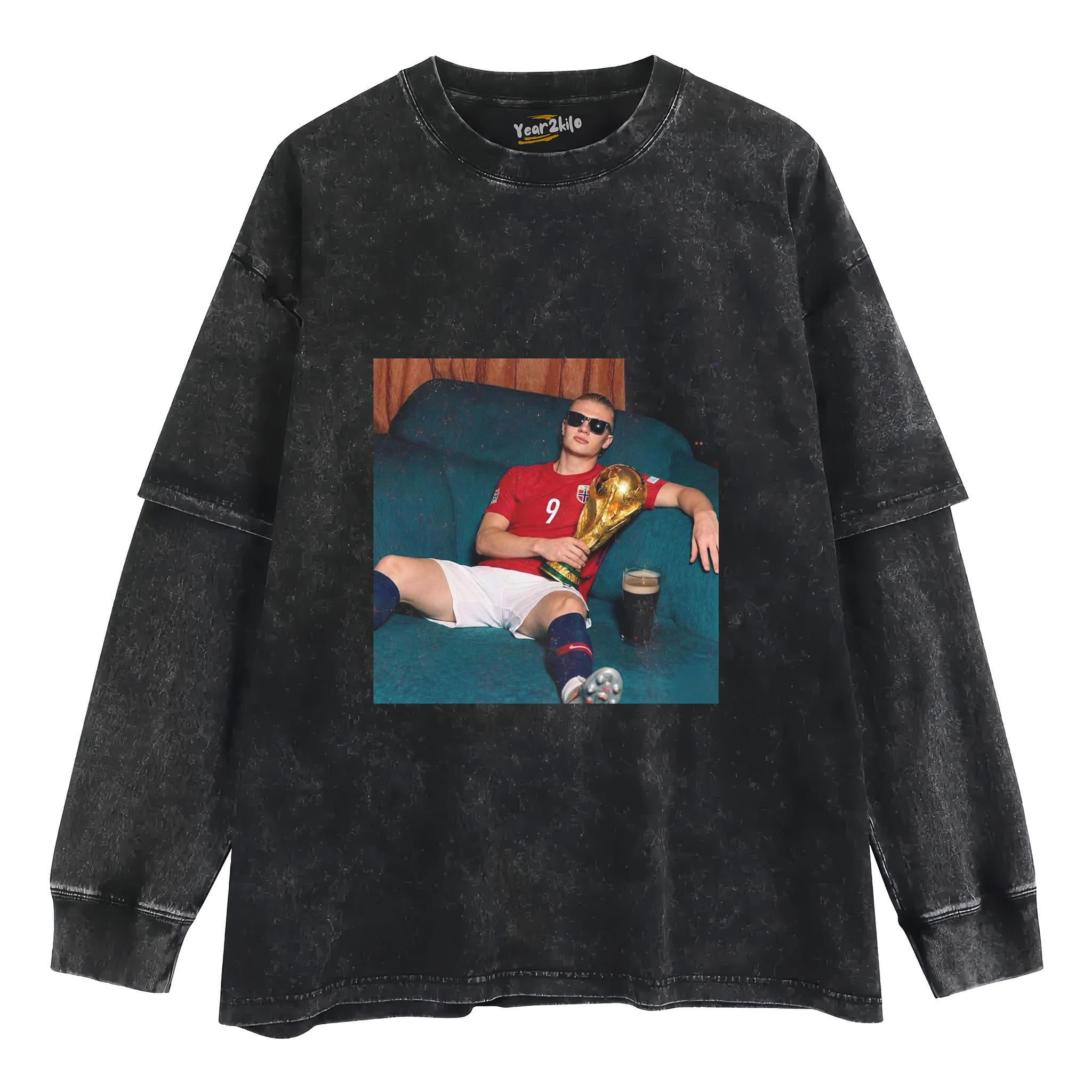 LOUNGING HAALAND NORWAY FUNNY VINTAGE TANK TOP & TEE & LONG SLEEVE & LAYERED LS & HOODIE