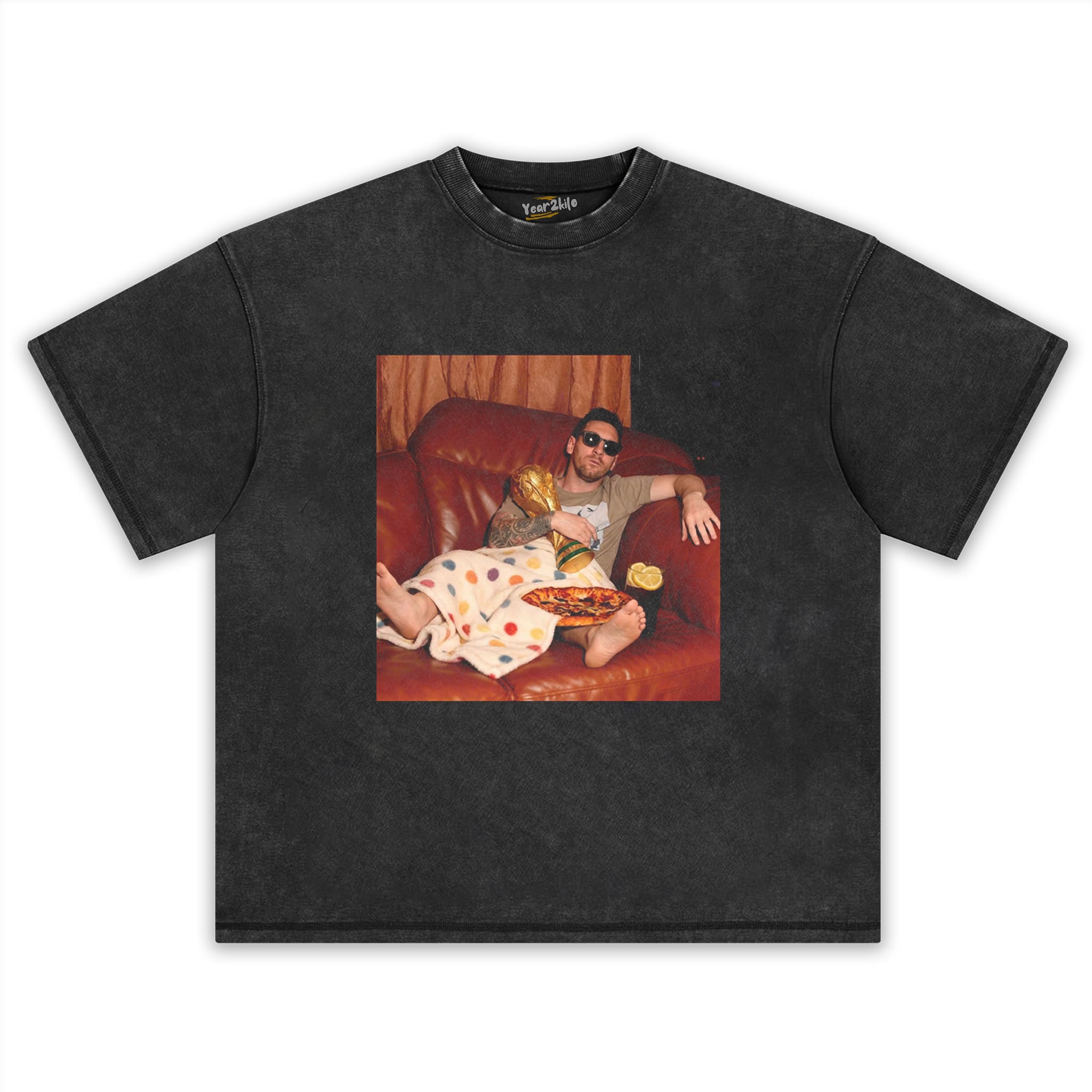 LOUNGING MESSI ARGENTINA FUNNY VINTAGE V2 TANK TOP & TEE & LONG SLEEVE & LAYERED LS & HOODIE