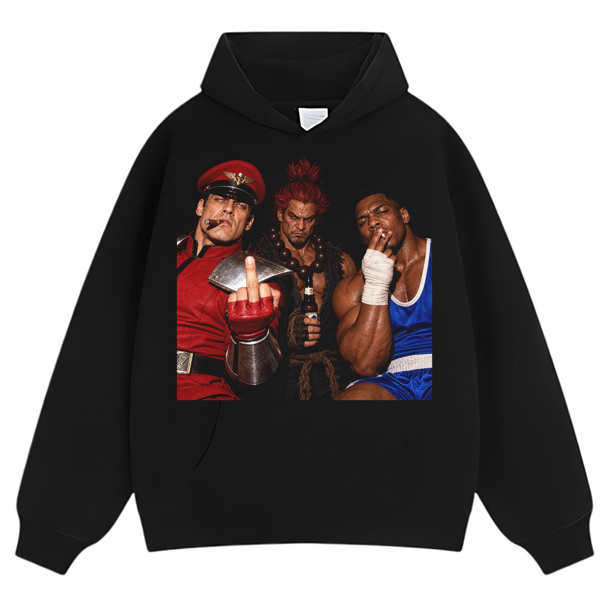 M. BISON - AKUMA - BALROG TANK TOP & TEE & LONG SLEEVE & LAYERED LS & HOODIE