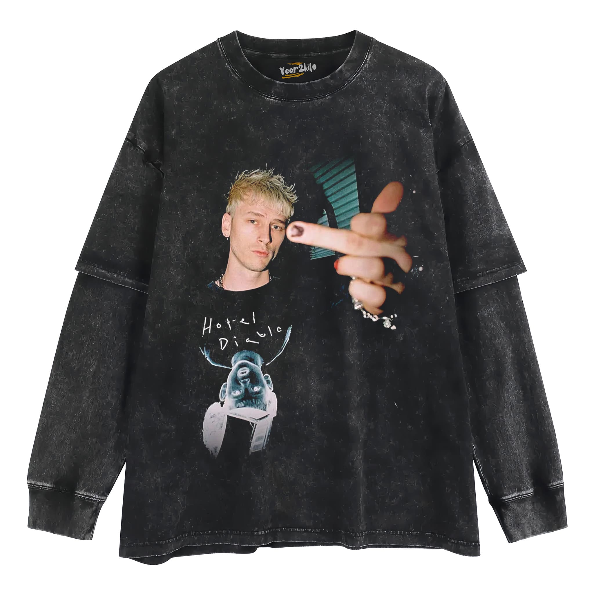 MACHINE GUN KELLY HOTEL DIABLO TANK TOP & TEE & LONG SLEEVE & LAYERED LS & HOODIE