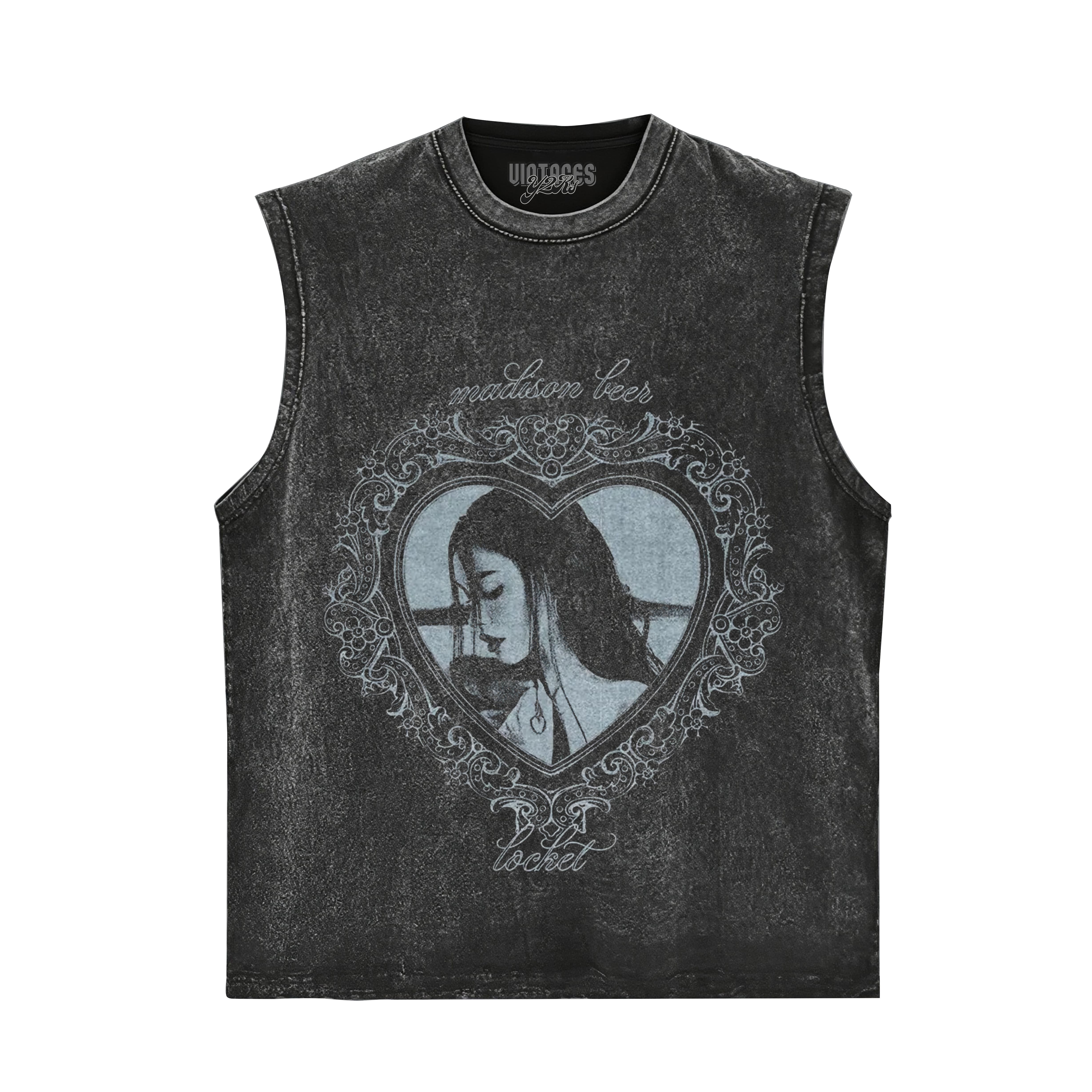 MADISON BEER - LOCKET HEART TANK TOP & TEE & LONG SLEEVE & LAYERED LS & HOODIE
