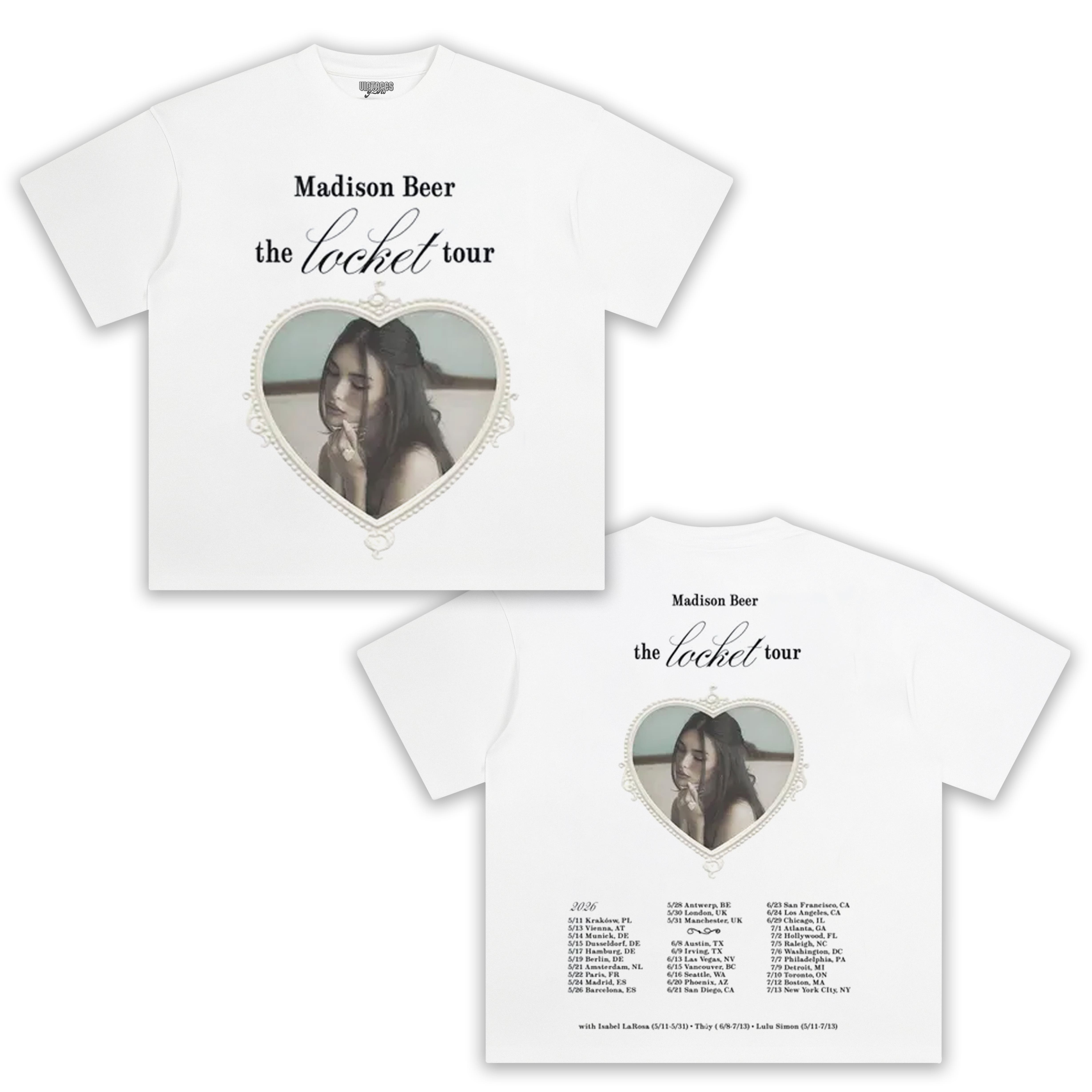MADISON BEER TOUR 2026 TEE