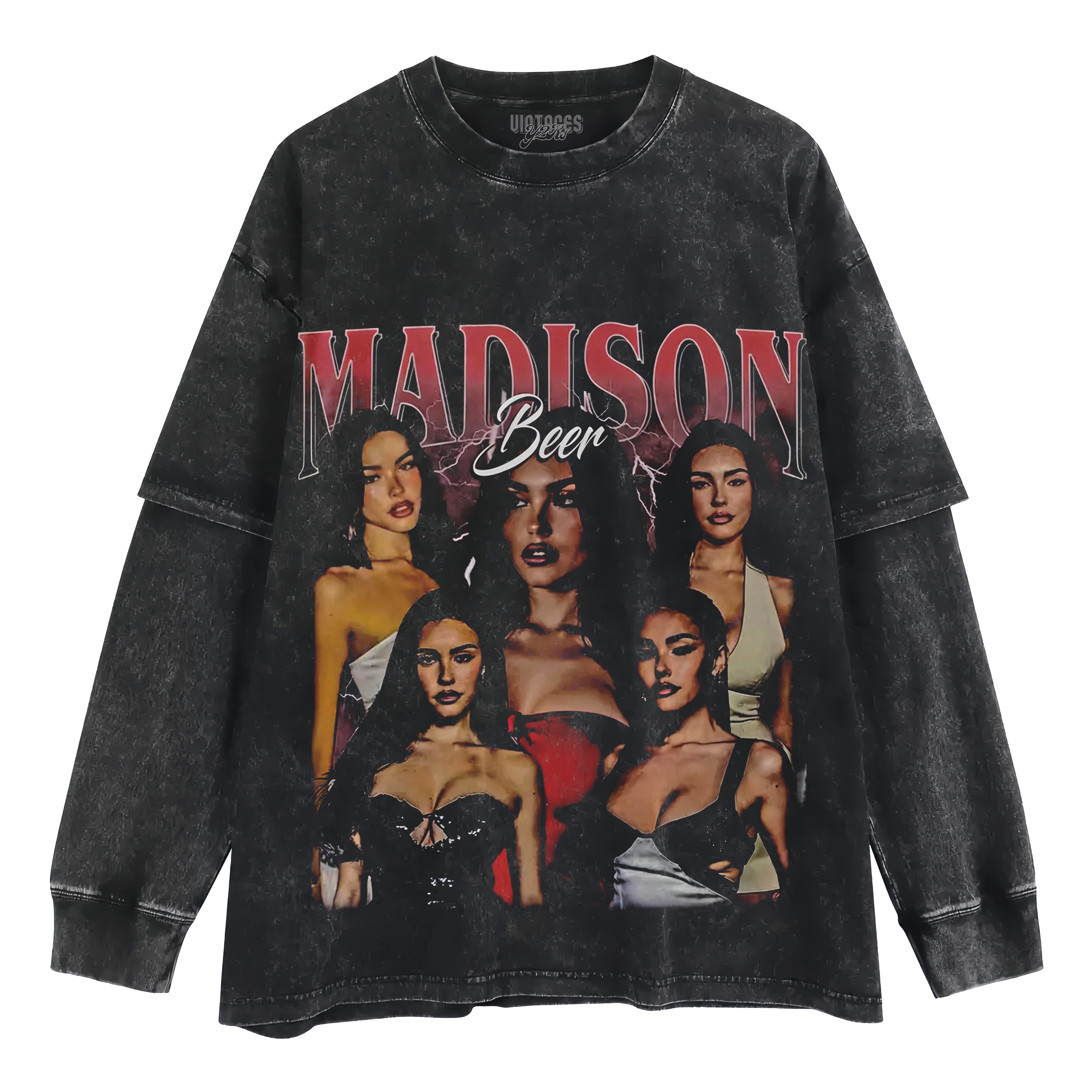 MADISON BEER VINTAGE TANK TOP & TEE & LONG SLEEVE & LAYERED LS & HOODIE