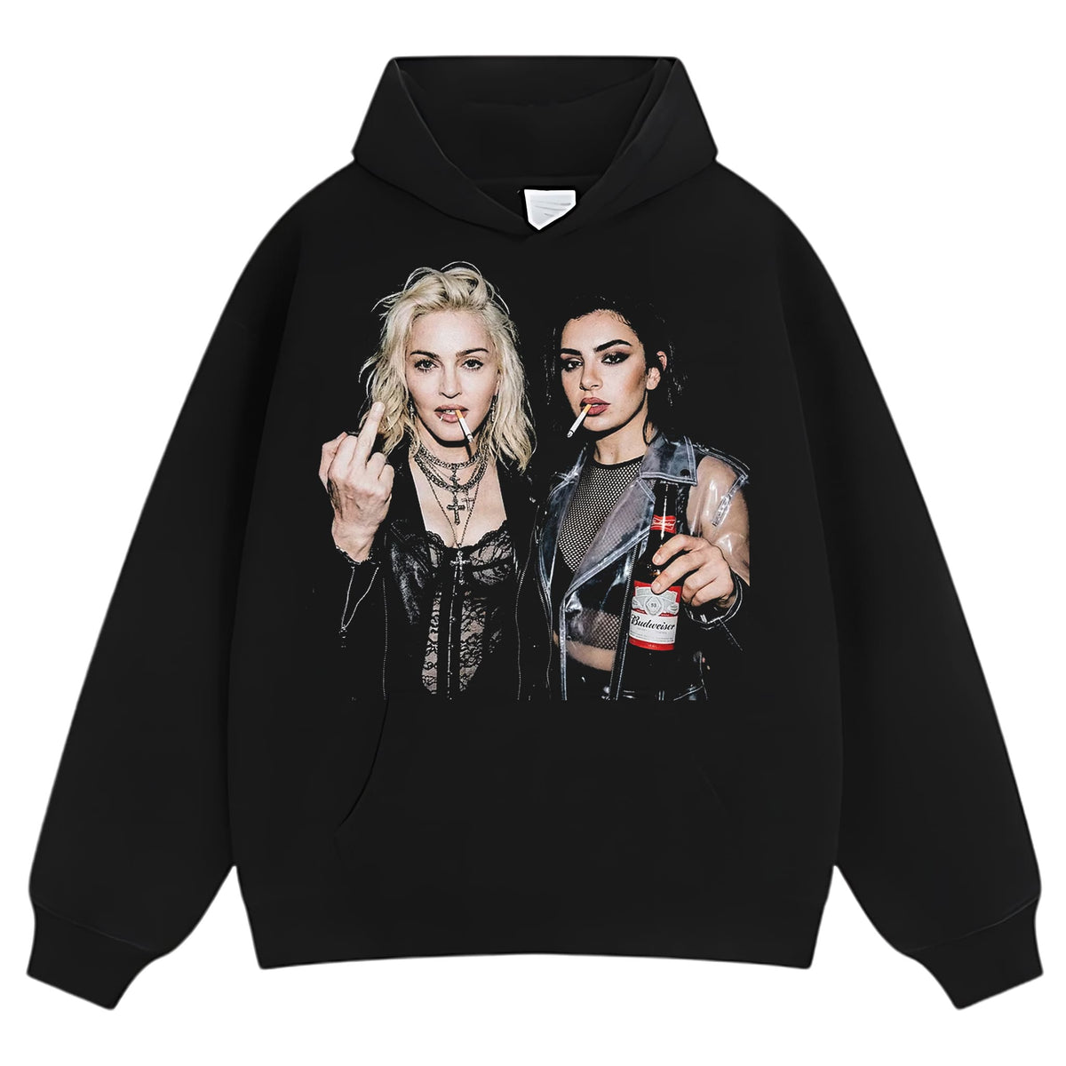MADONNA & CHARLI XCX V2 TANK TOP & TEE & LONG SLEEVE & LAYERED LS & HOODIE