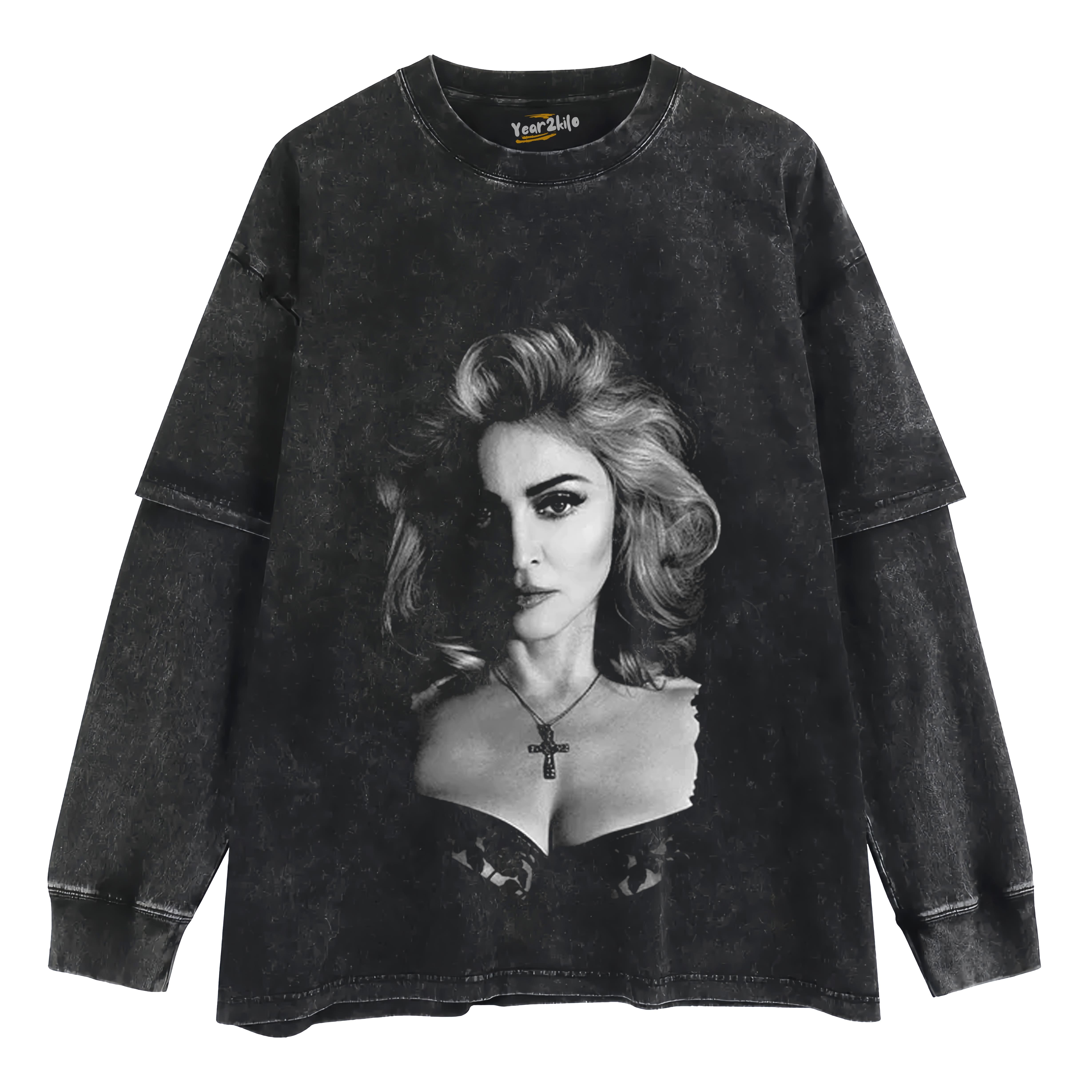 MADONNA TANK TOP & TEE & LONG SLEEVE & LAYERED LS & HOODIE