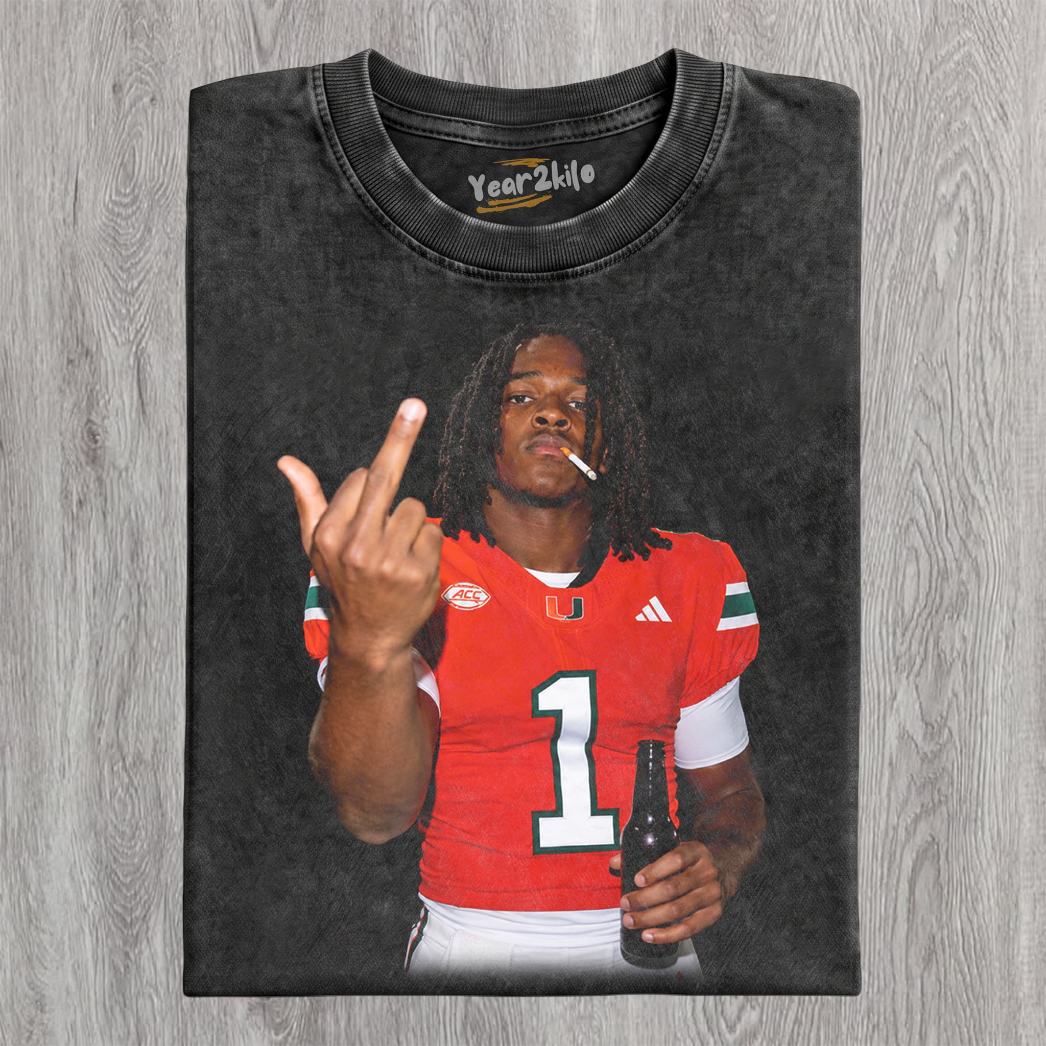 MALACHI TONEY - MIDDLE FINGER V2 TANK TOP & TEE & LONG SLEEVE & LAYERED LS & HOODIE