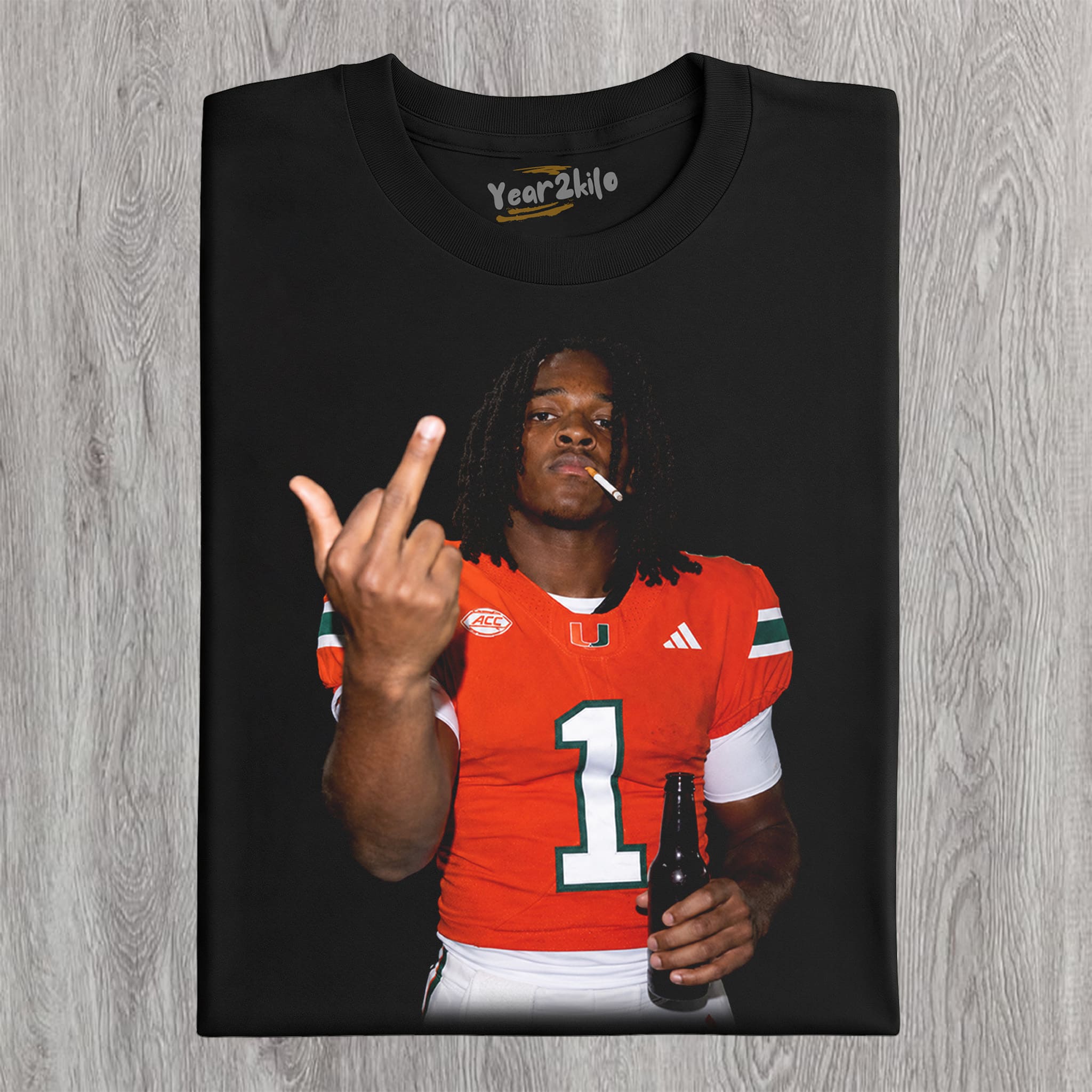 MALACHI TONEY - MIDDLE FINGER V2 TANK TOP & TEE & LONG SLEEVE & LAYERED LS & HOODIE