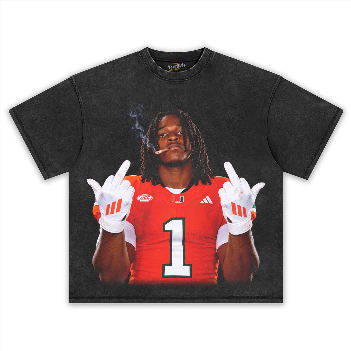 MALACHI TONEY - MIDDLE FINGER V3 TANK TOP & TEE & LONG SLEEVE & LAYERED LS & HOODIE