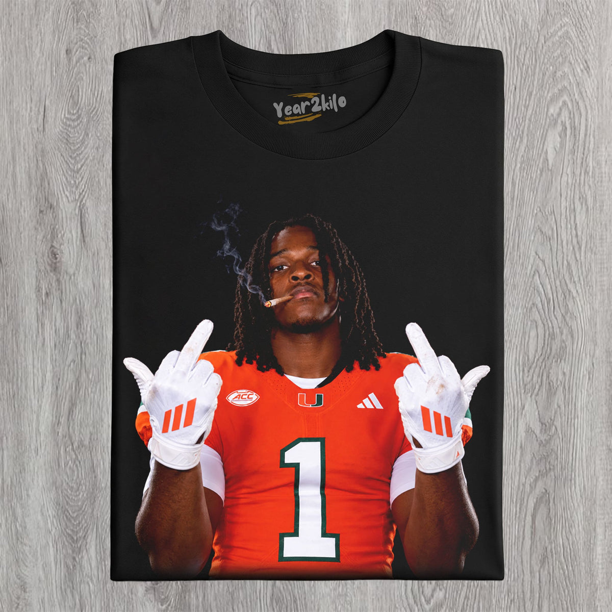 MALACHI TONEY - MIDDLE FINGER V3 TANK TOP & TEE & LONG SLEEVE & LAYERED LS & HOODIE