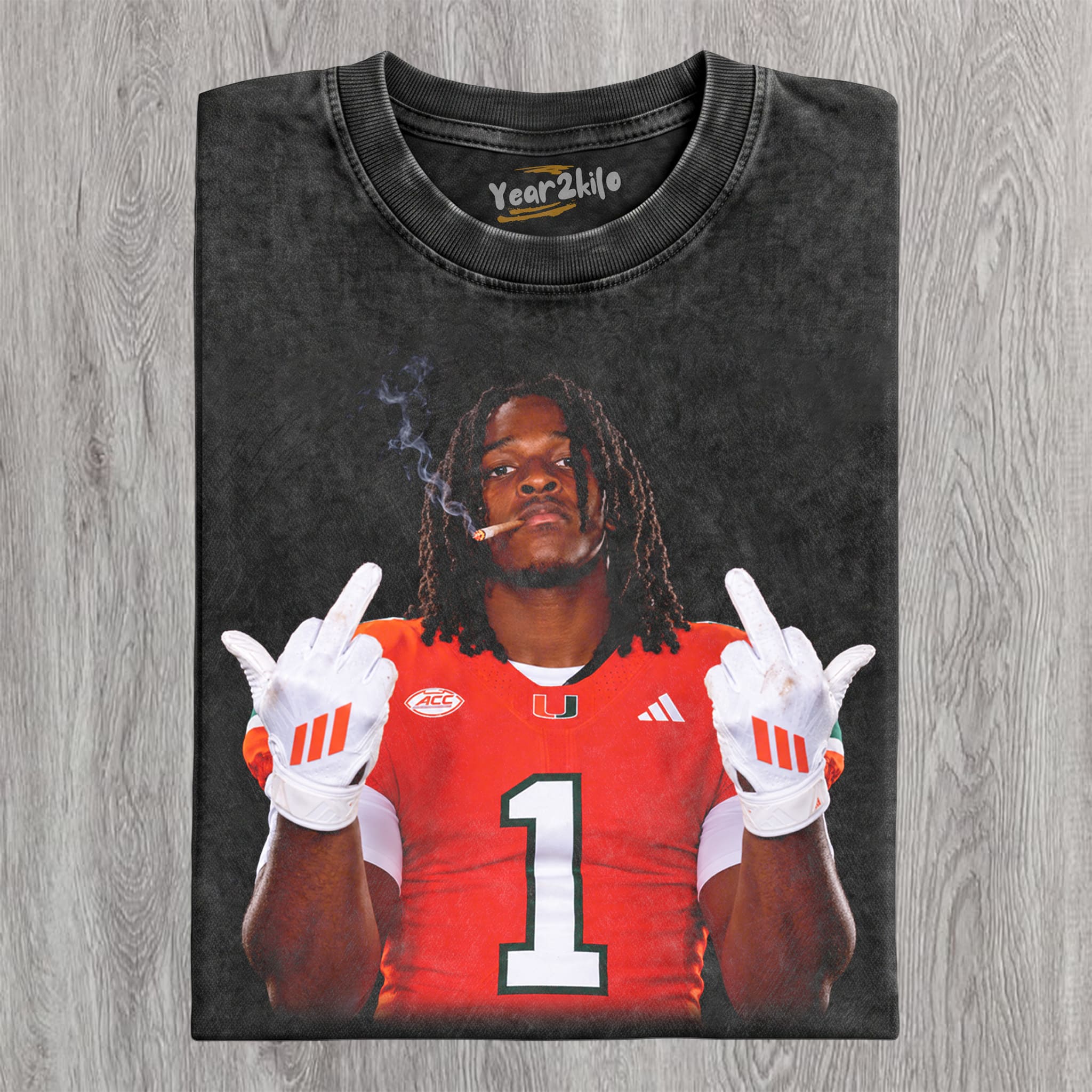 MALACHI TONEY - MIDDLE FINGER V3 TANK TOP & TEE & LONG SLEEVE & LAYERED LS & HOODIE