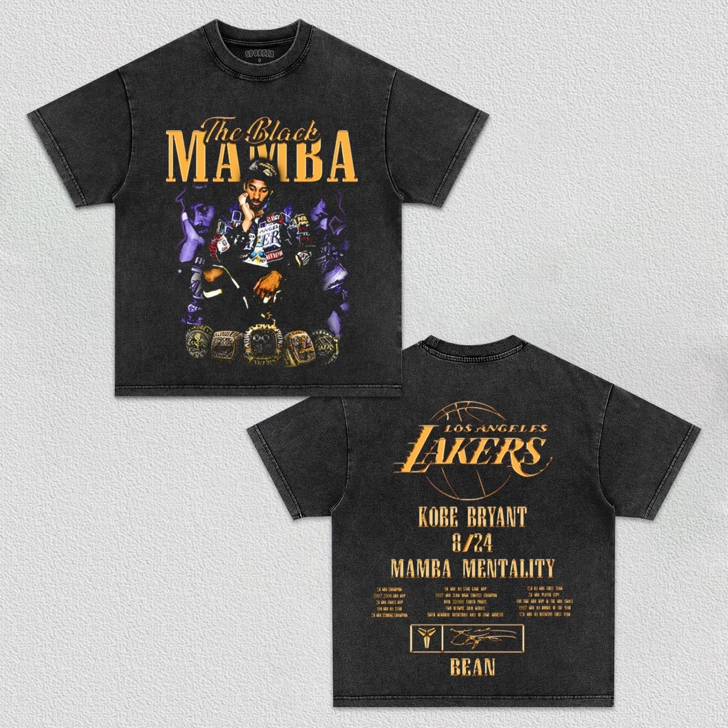MAMBA MENTALITY-KOBE TEE - Year2kilo