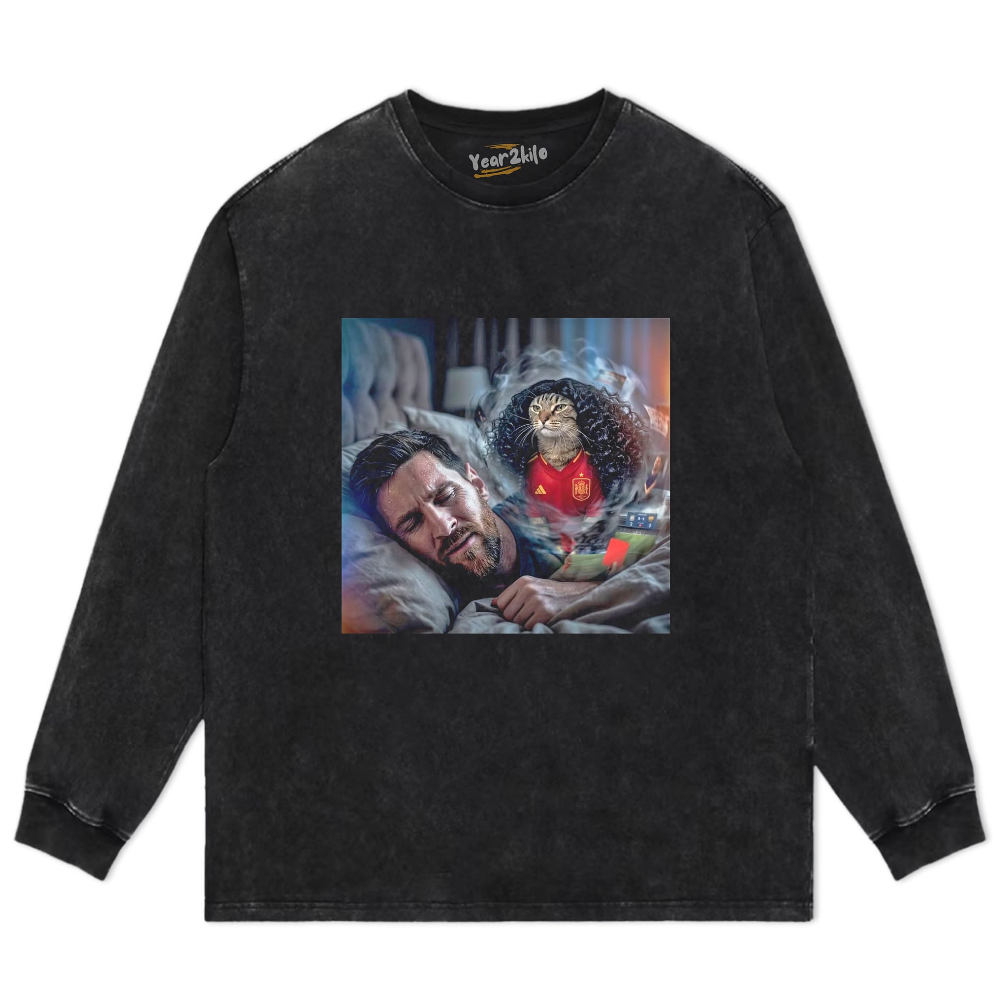 MARC CUCURELLA CAT & MESSI FUNNY TANK TOP & TEE & LONG SLEEVE & LAYERED LS & HOODIE