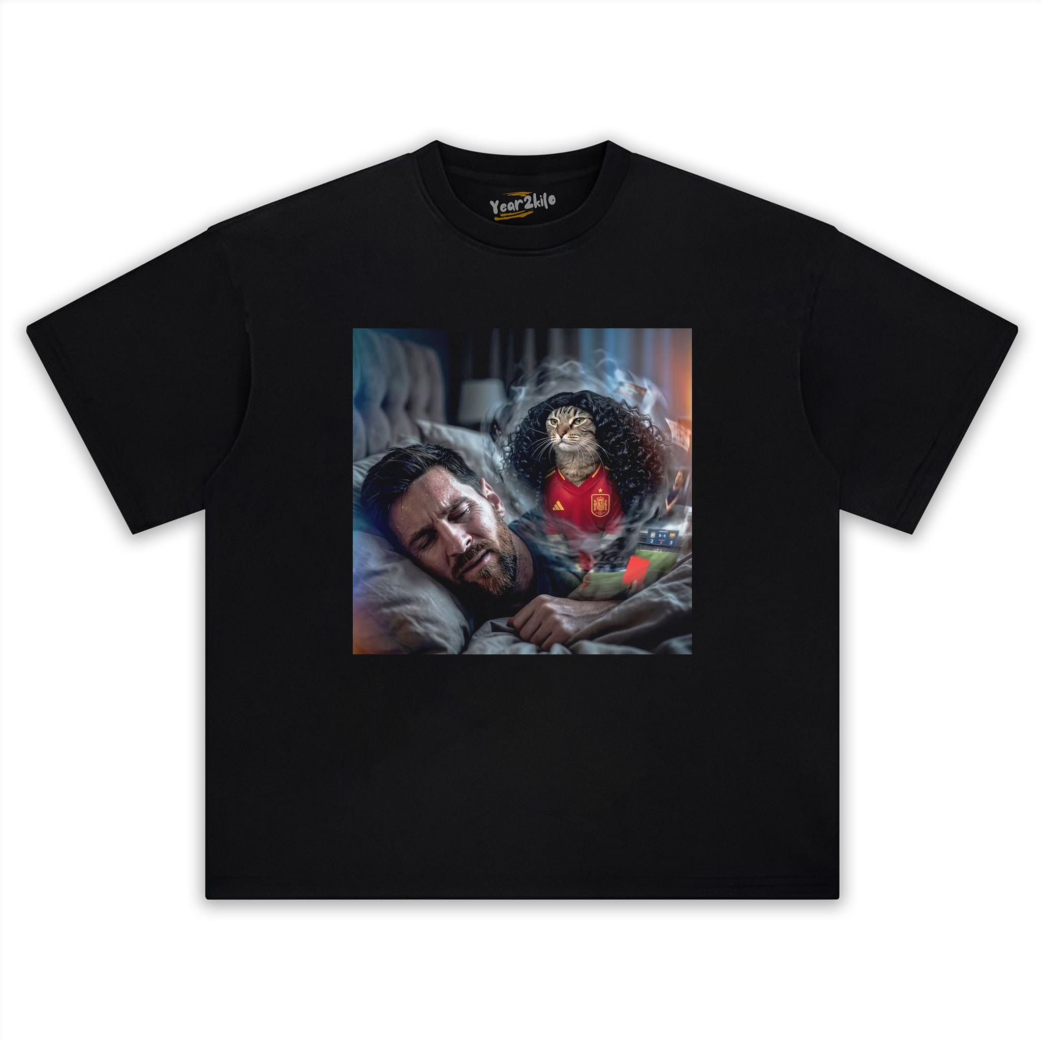 MARC CUCURELLA CAT & MESSI FUNNY TANK TOP & TEE & LONG SLEEVE & LAYERED LS & HOODIE