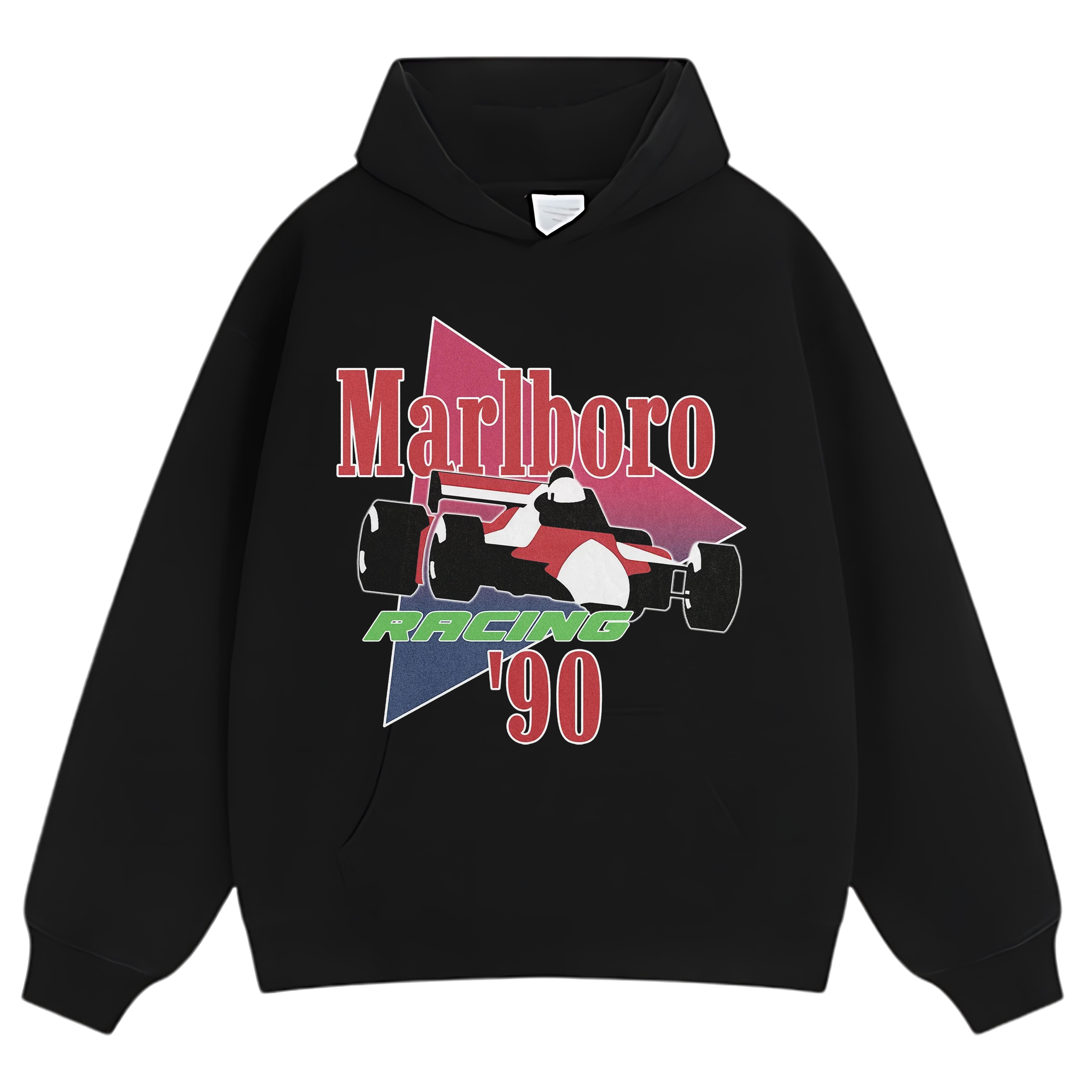 MARLBORO ‘90 RETRO RACING TANK TOP & TEE & LONG SLEEVE & LAYERED LS & HOODIE
