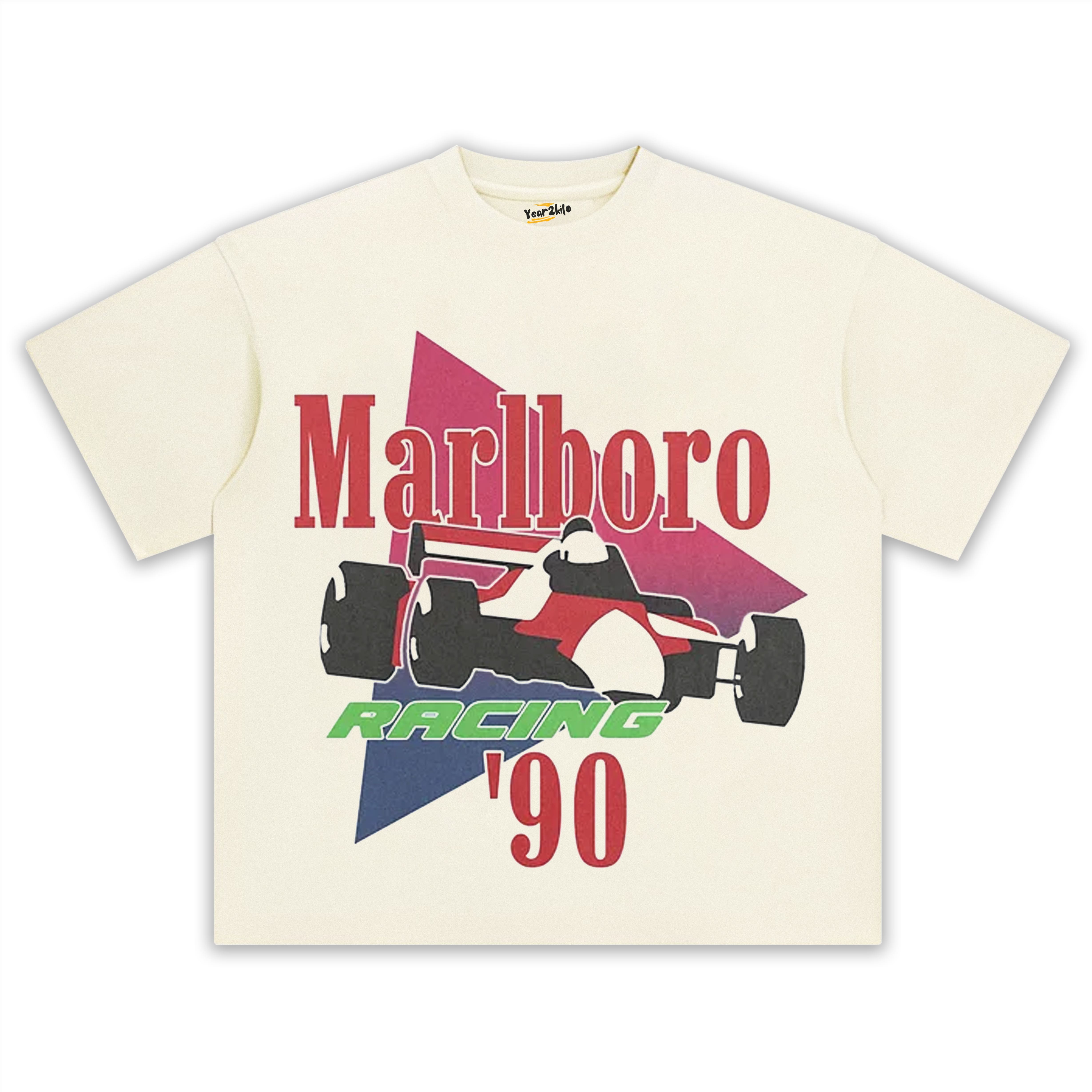 MARLBORO ‘90 RETRO RACING TANK TOP & TEE & LONG SLEEVE & LAYERED LS & HOODIE