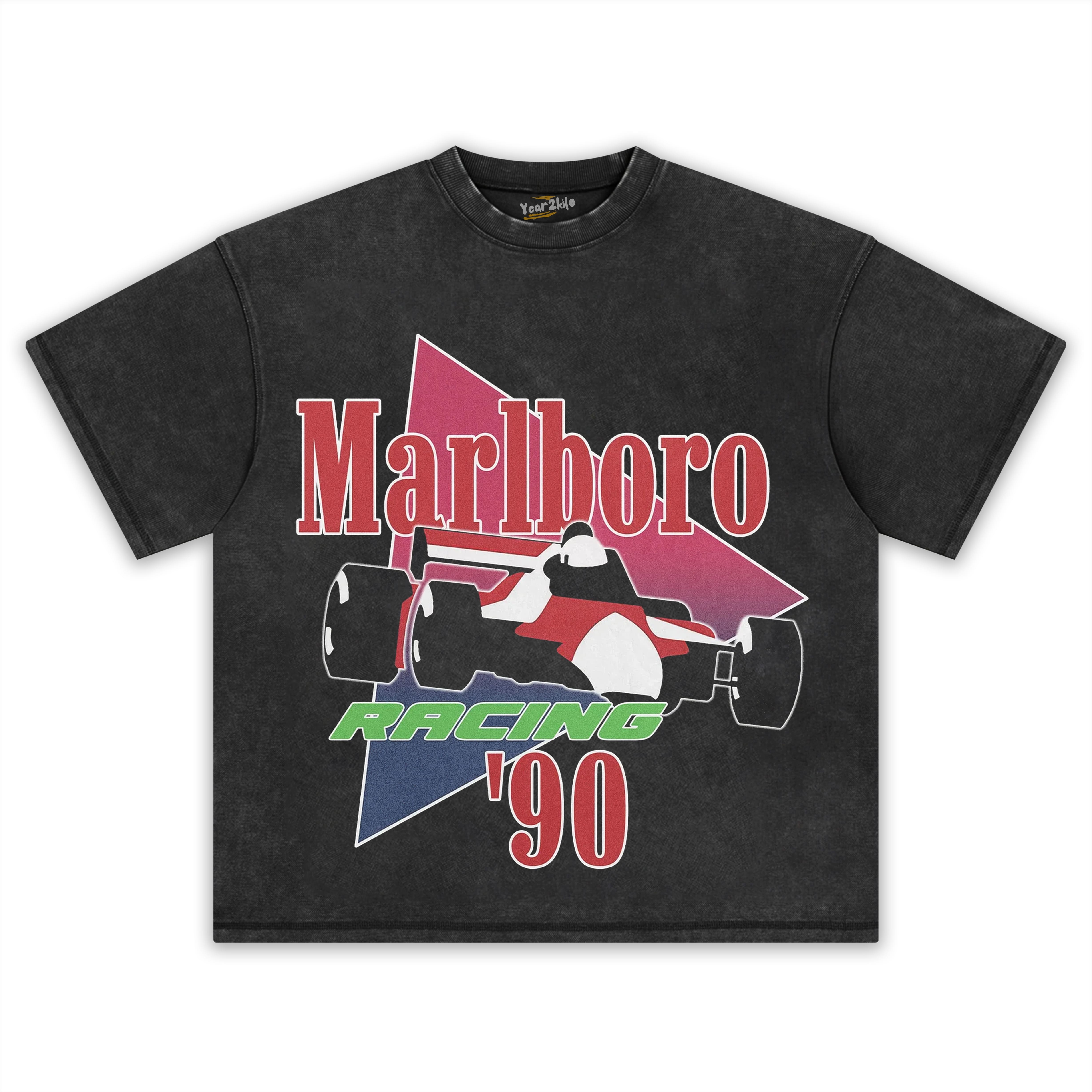 MARLBORO ‘90 RETRO RACING TANK TOP & TEE & LONG SLEEVE & LAYERED LS & HOODIE