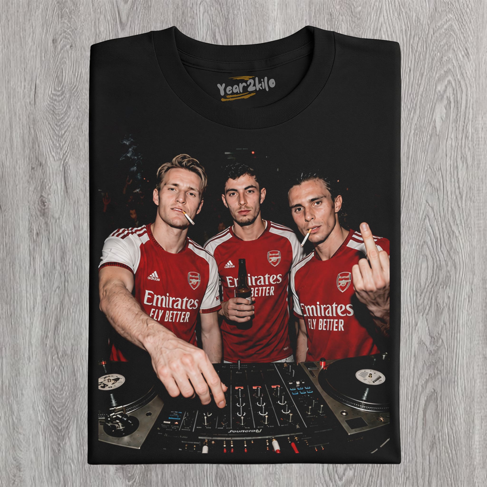 MARTIN ODEGAARD & KAI HAVERTZ & RICCARDO CALAFIORI ARSENAL V1 TANK TOP & TEE & LONG SLEEVE & LAYERED LS & HOODIE